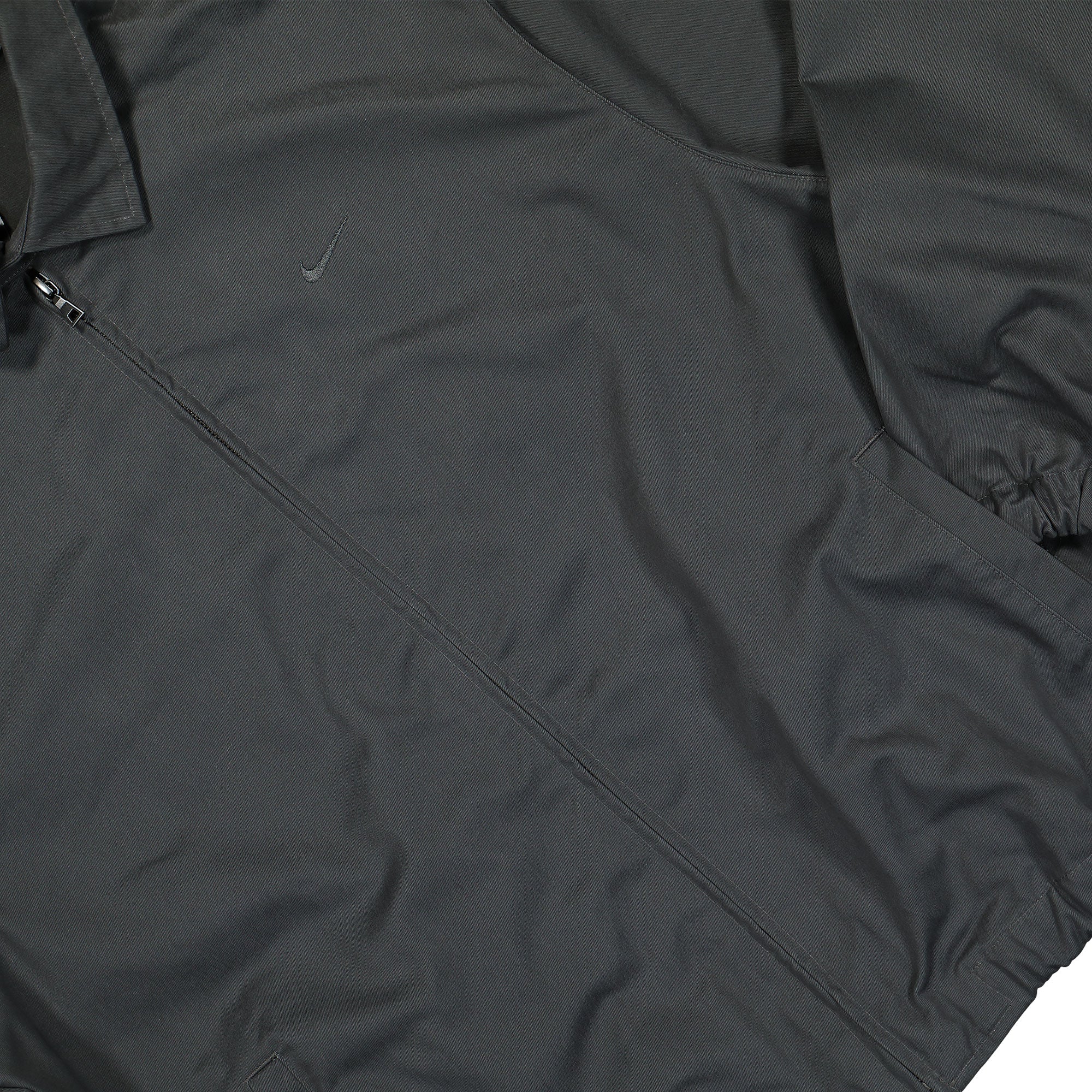 Nike Life Harrington Woven Jacket Anthracite / Anthracite Windbreaker Detailfoto | Overkill