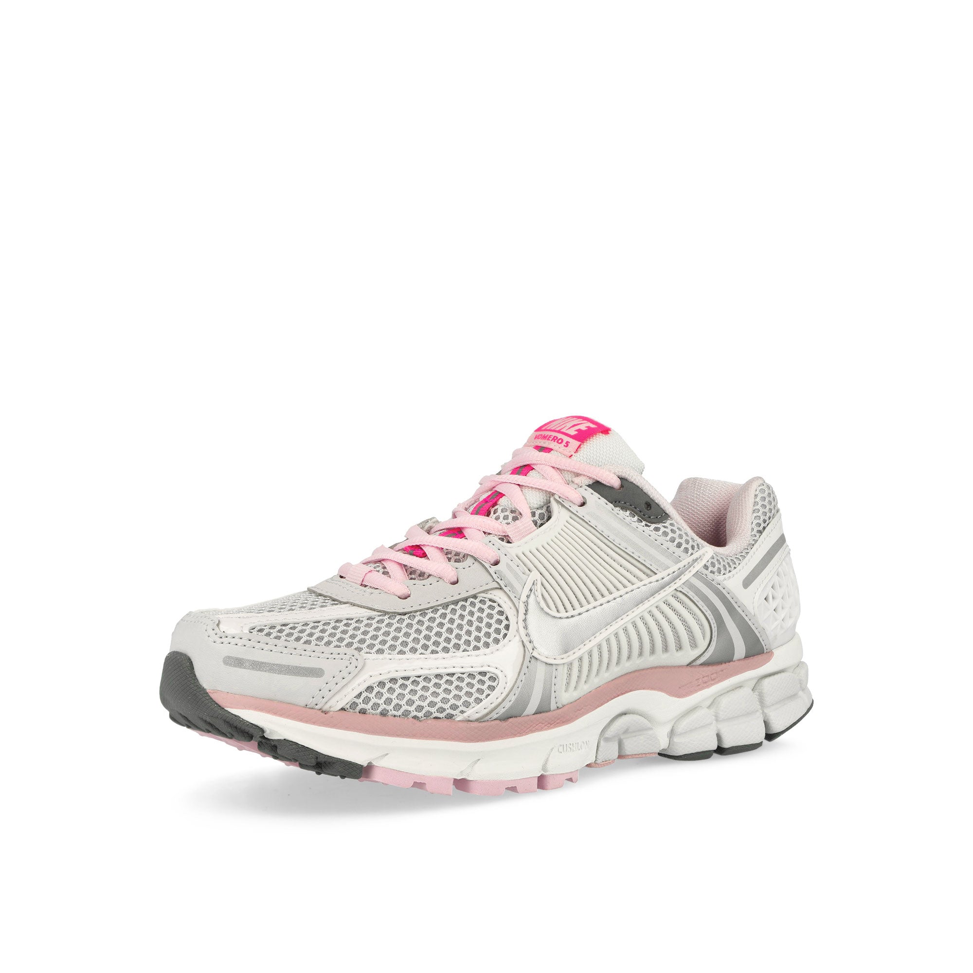 Nike W Zoom Vomero 5 Photon Dust / Metallic Silver - Summit White Low Top Sneakers Close Up | Overkill