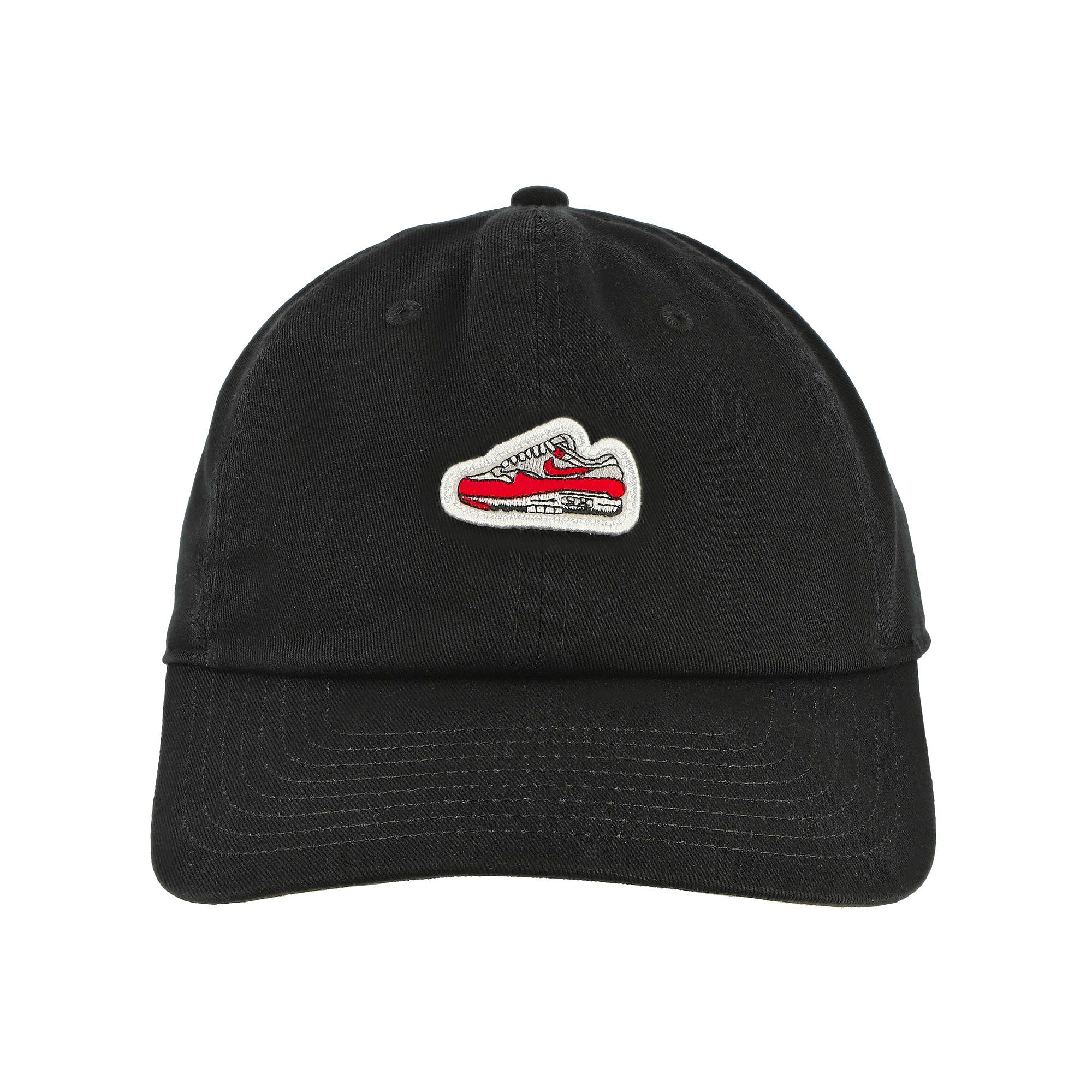 Nike Club Unstructured Air Max Patch Cap Black Caps Detailfoto | Overkill