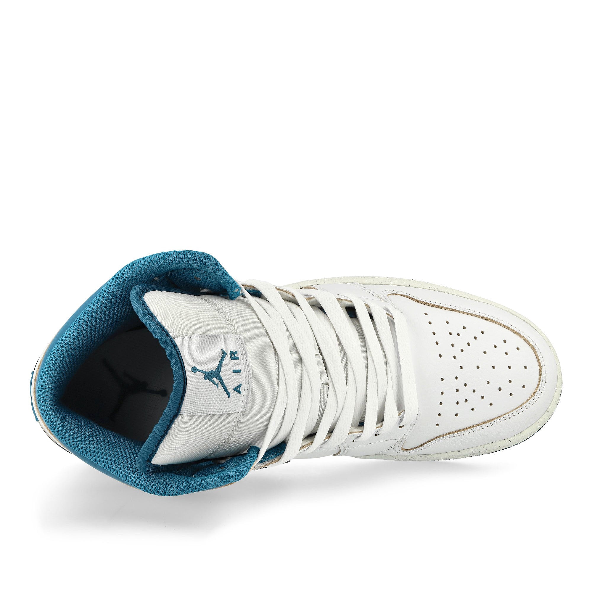 Jordan Air Jordan 1 Mid SE White / Industrial Blue-Sail Mid Top Sneakers Detailfoto | Overkill