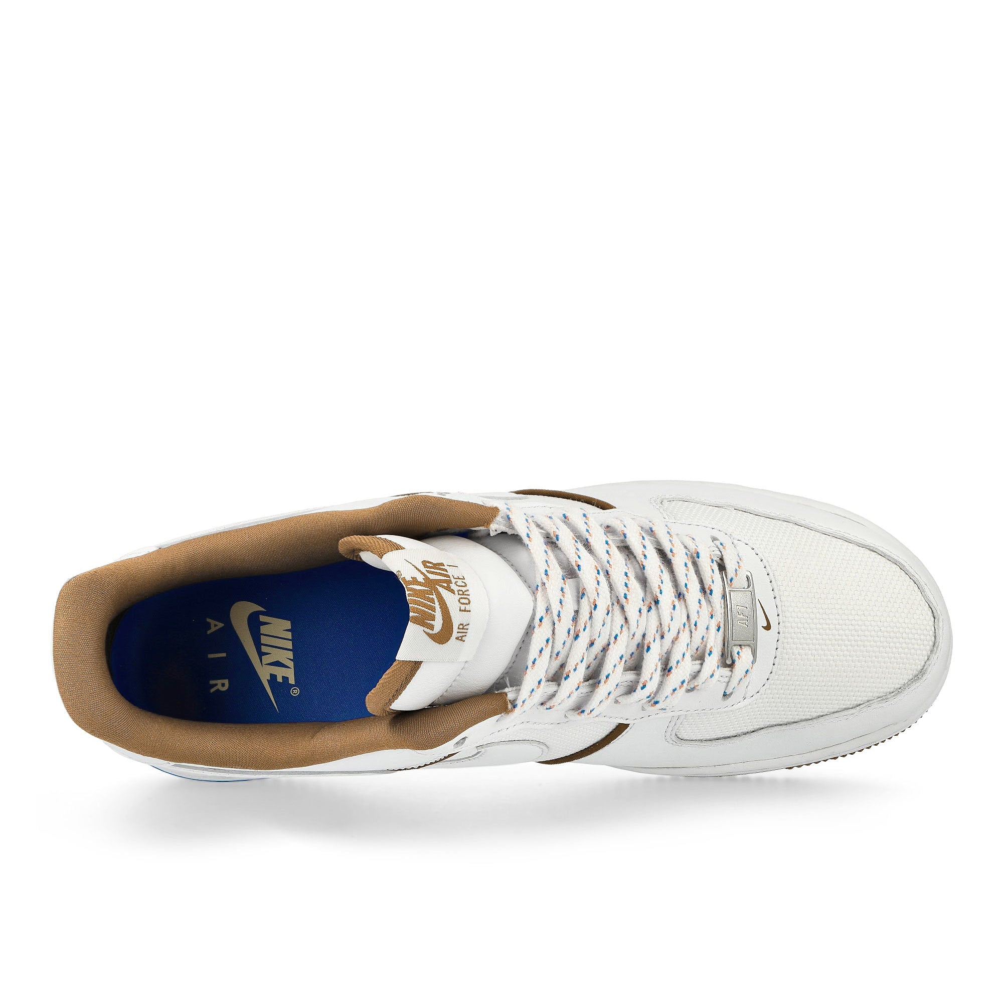 Nike Air Force 1 '07 LX White / White - Light British Tan-Photo Blue Low Top Sneakers Detailfoto | Overkill