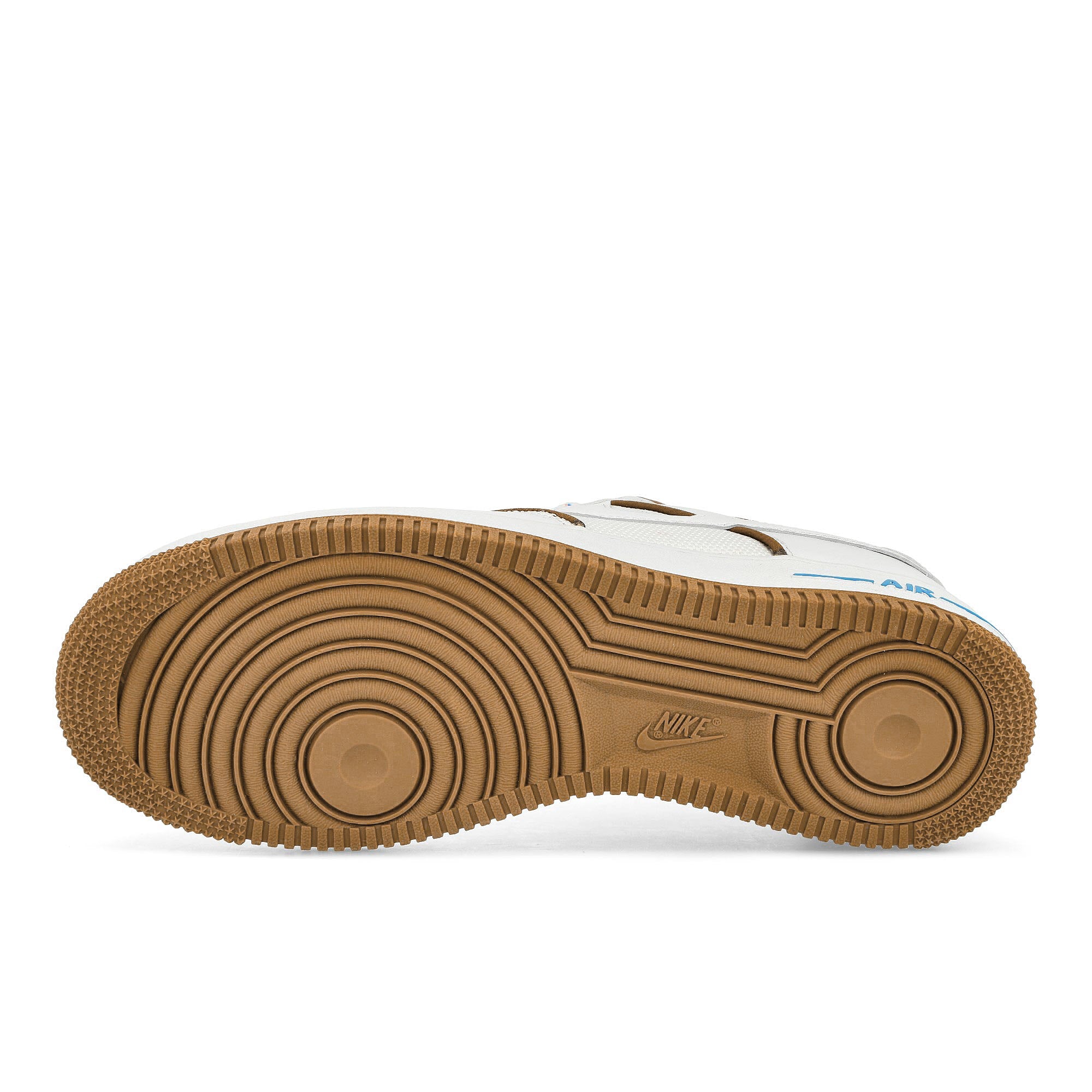 Nike Air Force 1 '07 LX White / White - Light British Tan-Photo Blue Low Top Sneakers Detail View 1 | Overkill