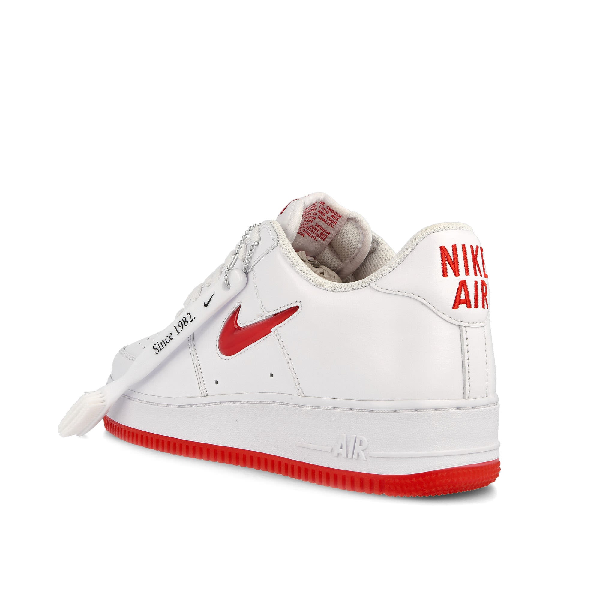 Nike Air Force 1 Low Retro White-University Red Low Top Sneakers Material | Overkill