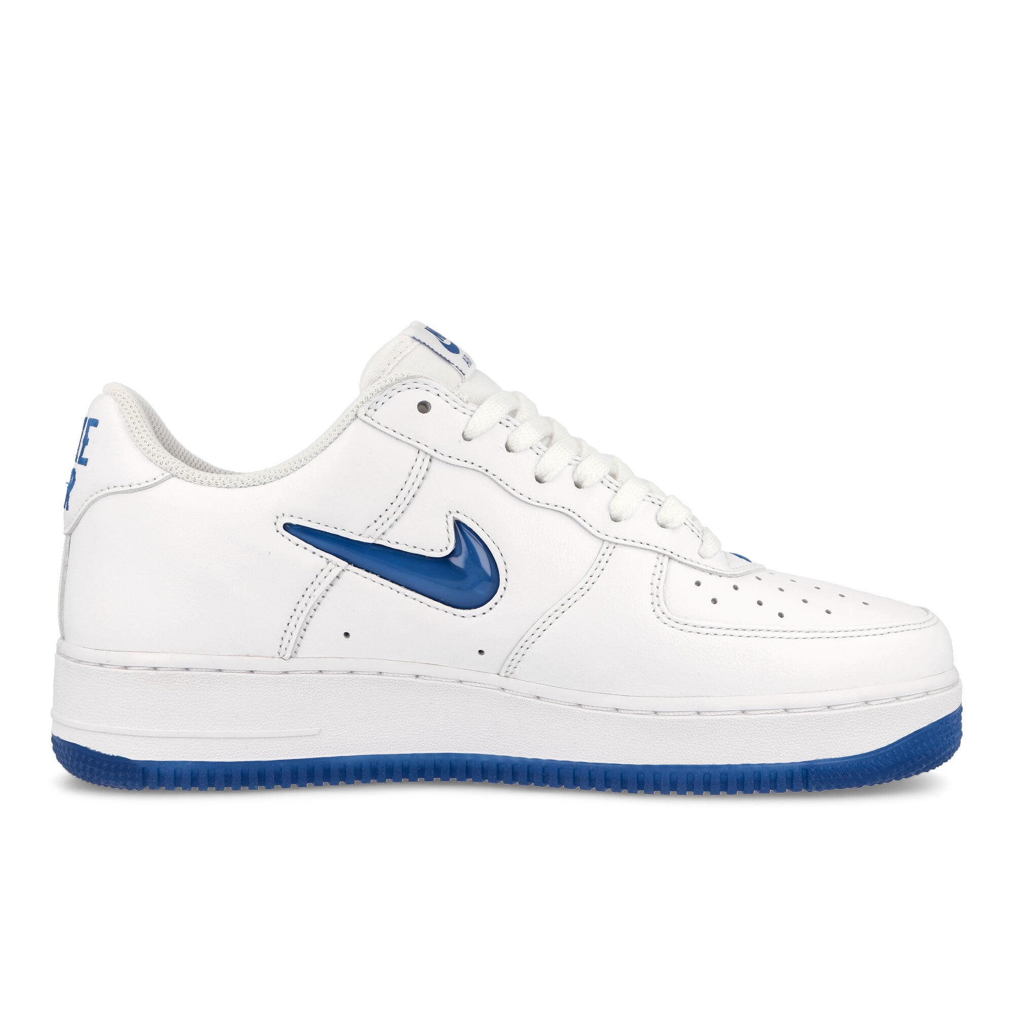 Nike Air Force 1 Low Retro White-Hyper Royal Low Top Sneakers Silhouette | Overkill