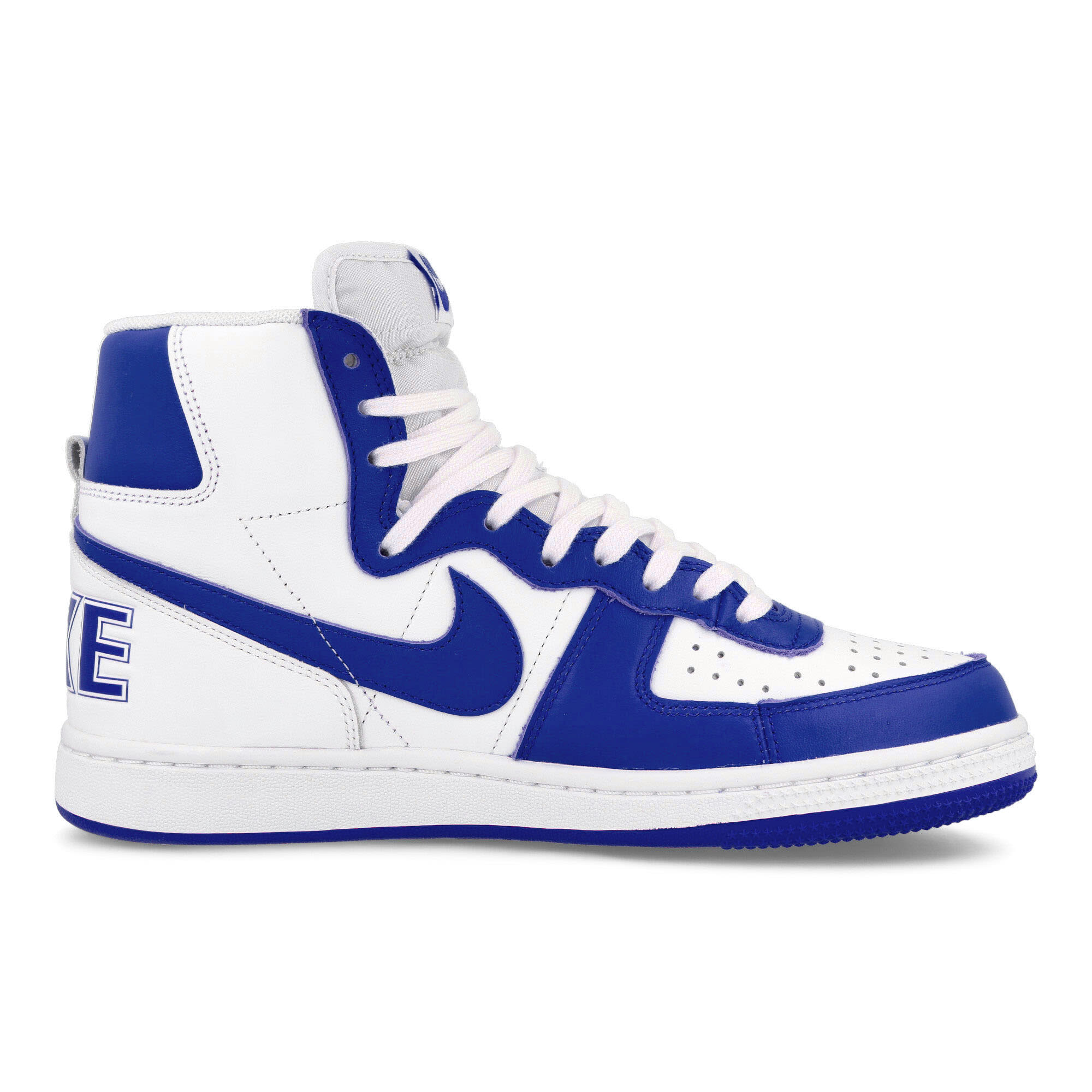 Nike Terminator High White-Game Royal High Top Sneakers Silhouette | Overkill