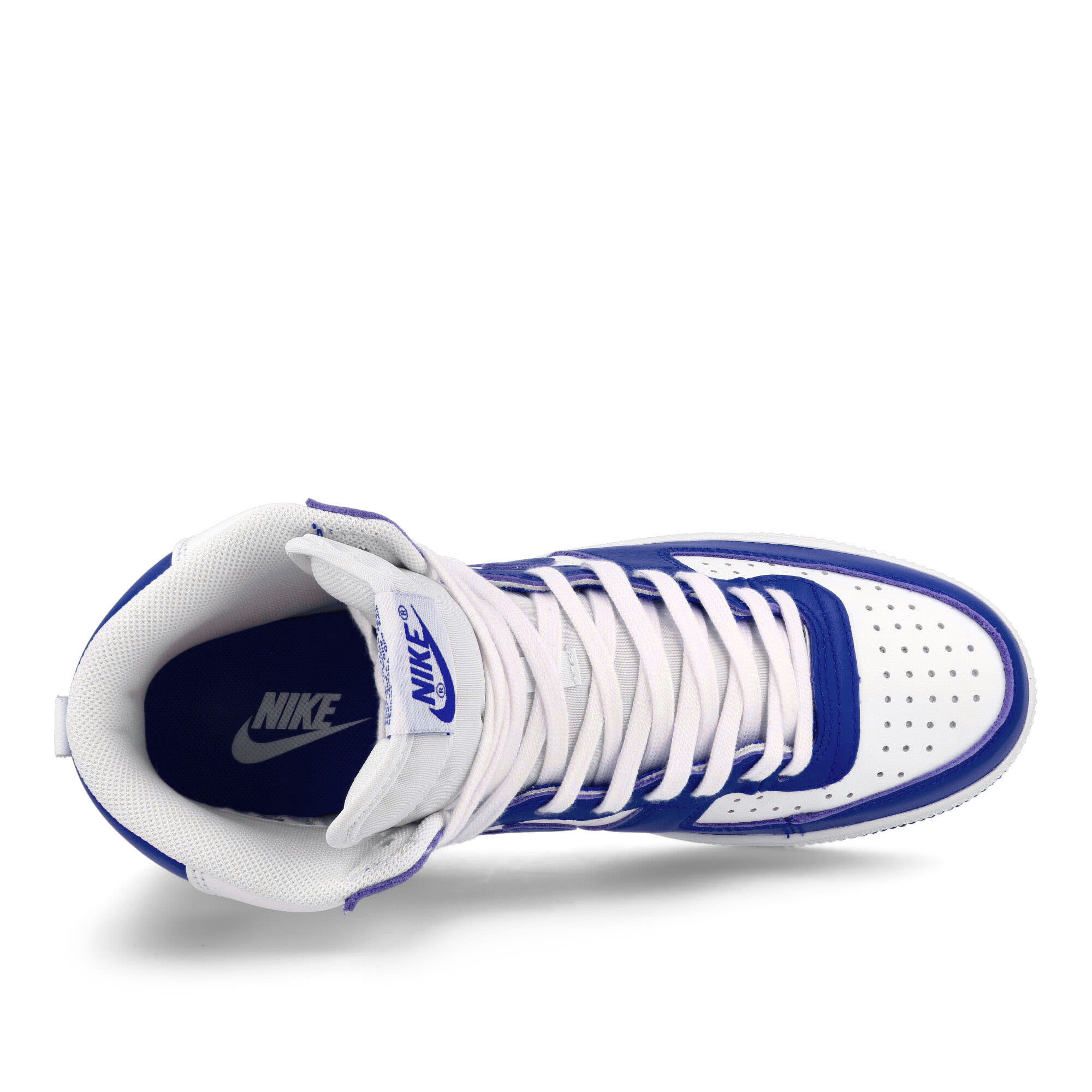 Nike Terminator High White-Game Royal High Top Sneakers Detailfoto | Overkill