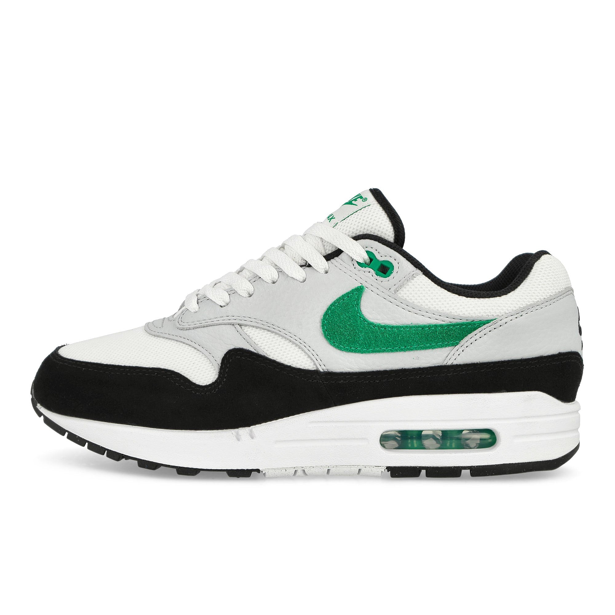 Nike Air Max 1 White / Stadium Green - Pure Platinum - Black Low Top Sneakers FN6952 100 | Overkill