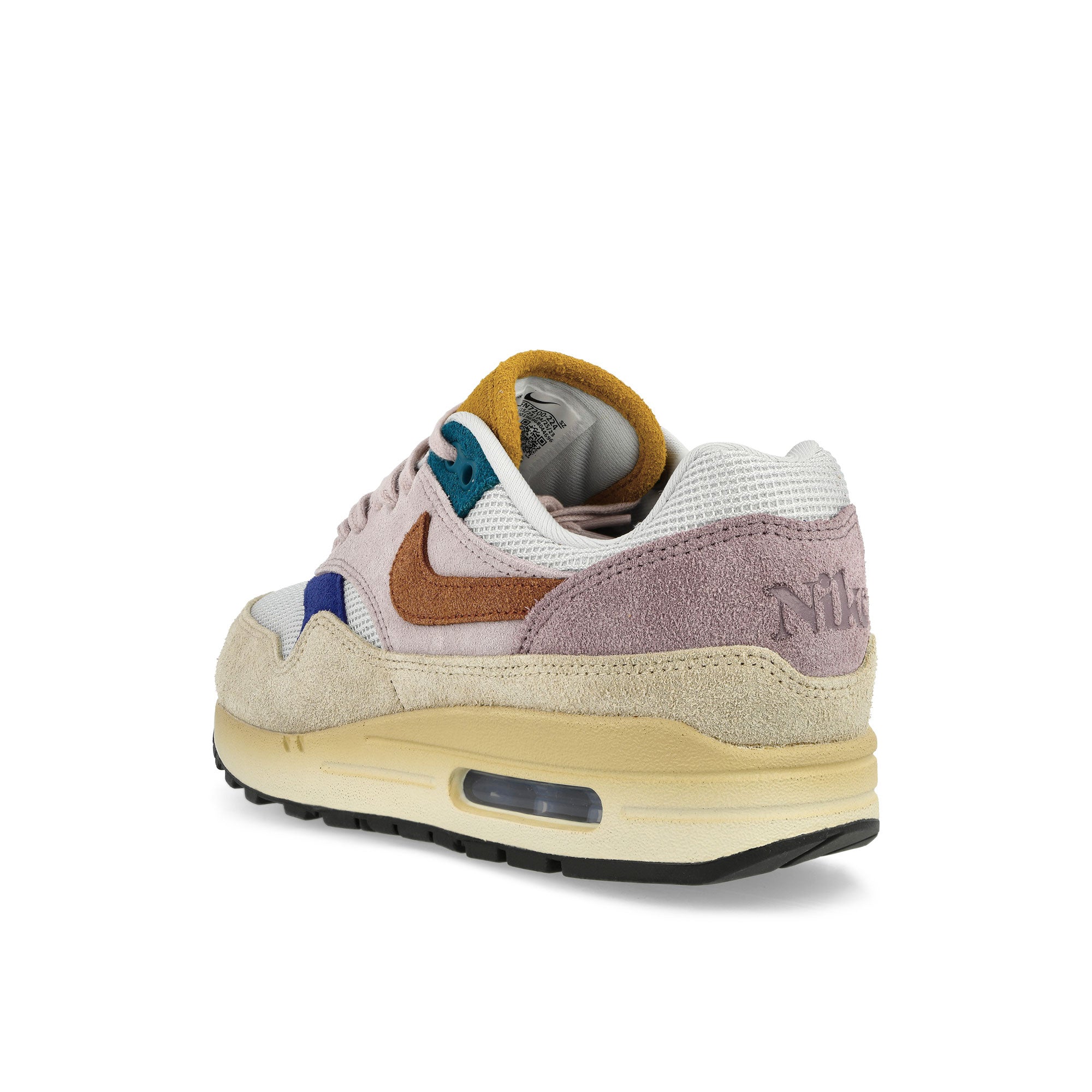 Nike Wmns Air Max 1 87 Premium Grain / Rugged Orange - Plum Fog - Violet Dust Low Top Sneakers Material | Overkill