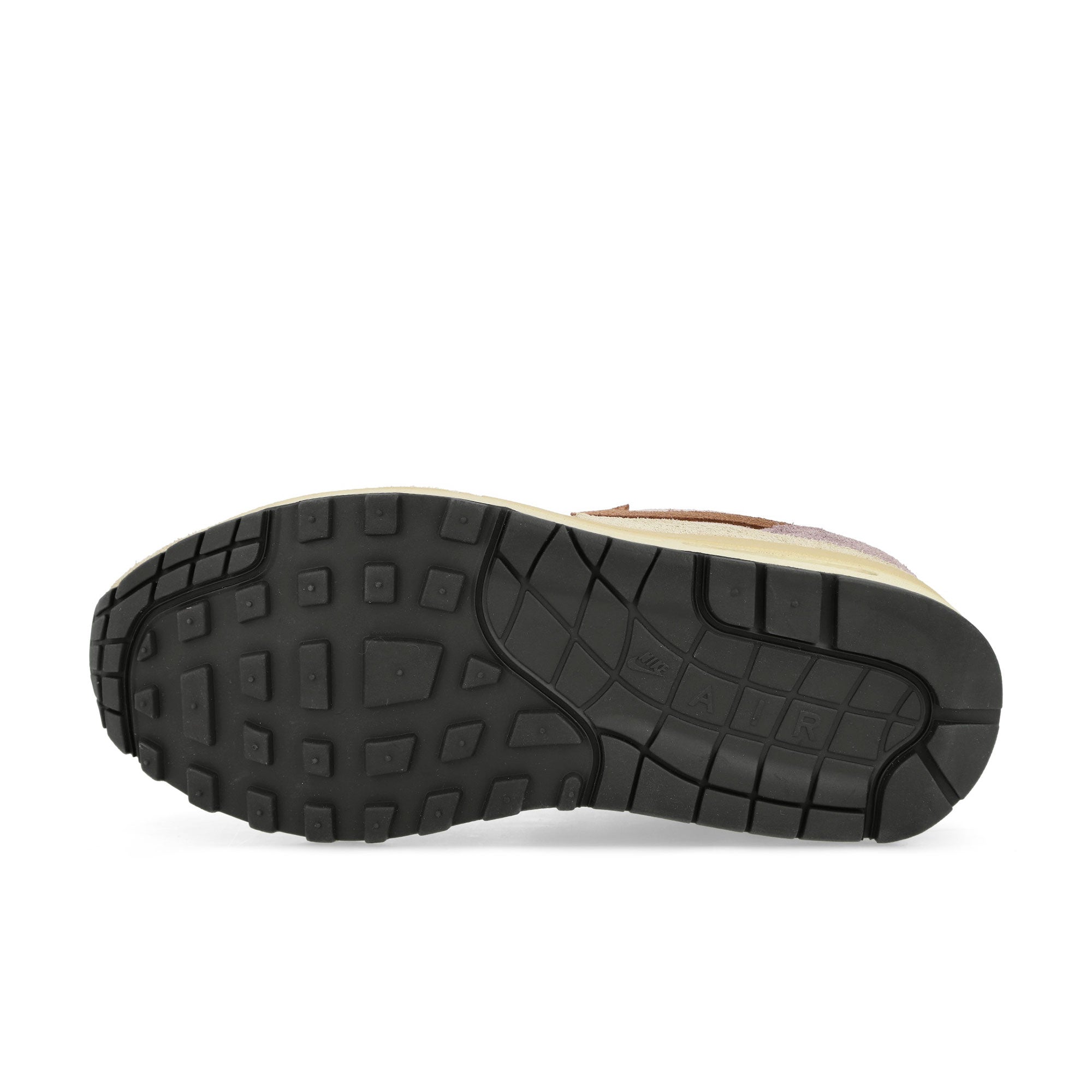 Nike Wmns Air Max 1 87 Premium Grain / Rugged Orange - Plum Fog - Violet Dust Low Top Sneakers Detail View 1 | Overkill