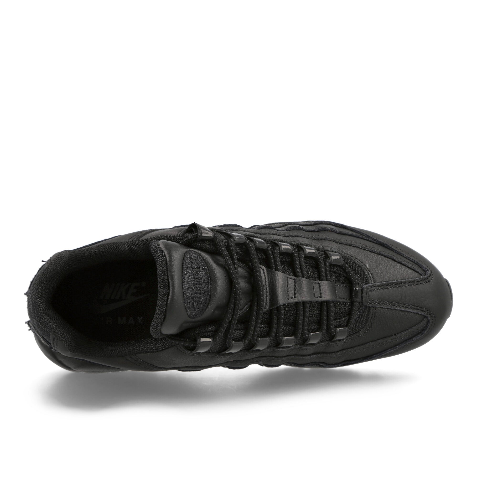 Nike Air Max 95 Black-Metallic Silver - Anthracite Low Top Sneakers Detailfoto | Overkill