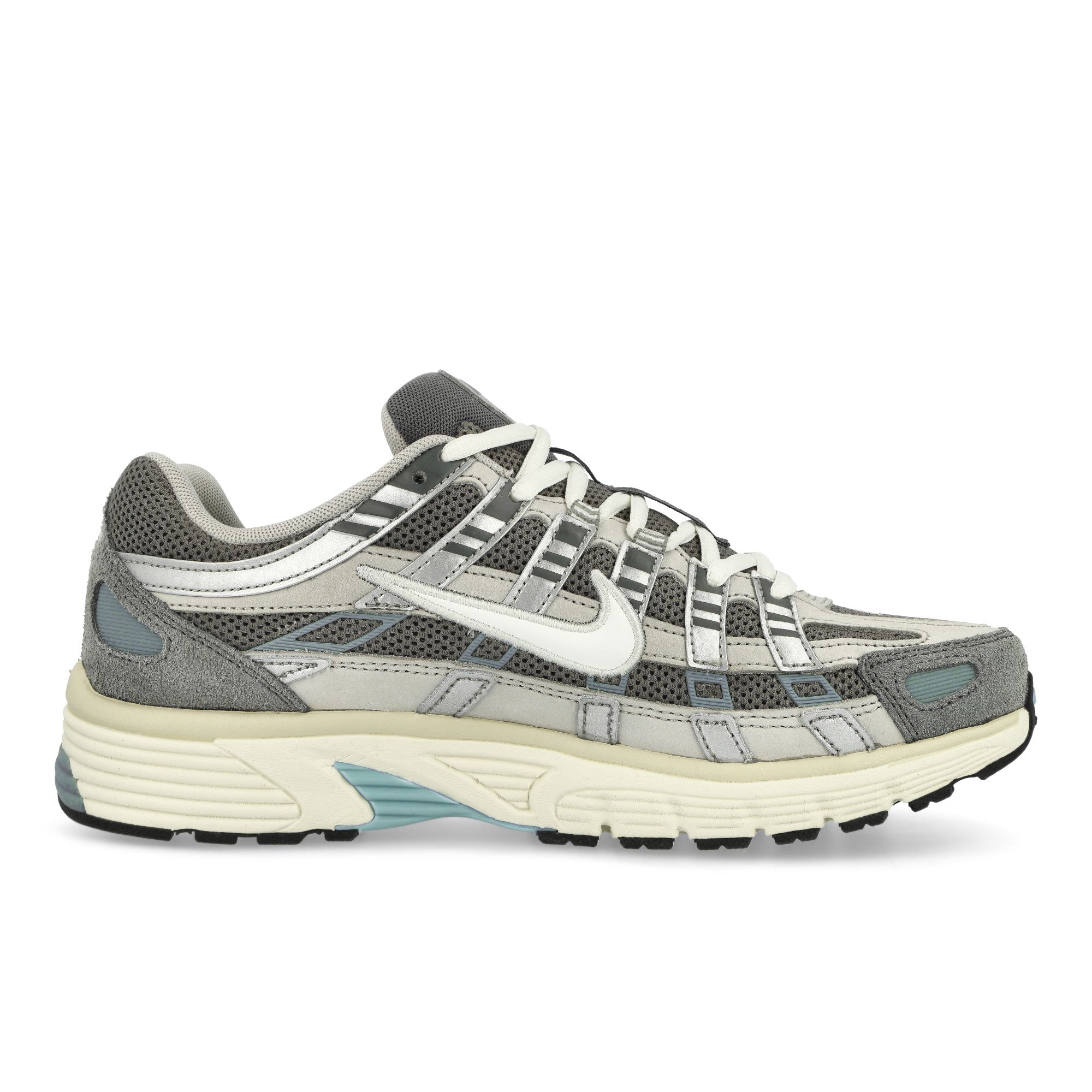 Nike P-6000 Flat Pewter / White - Light Iron Ore Low Top Sneakers Silhouette | Overkill