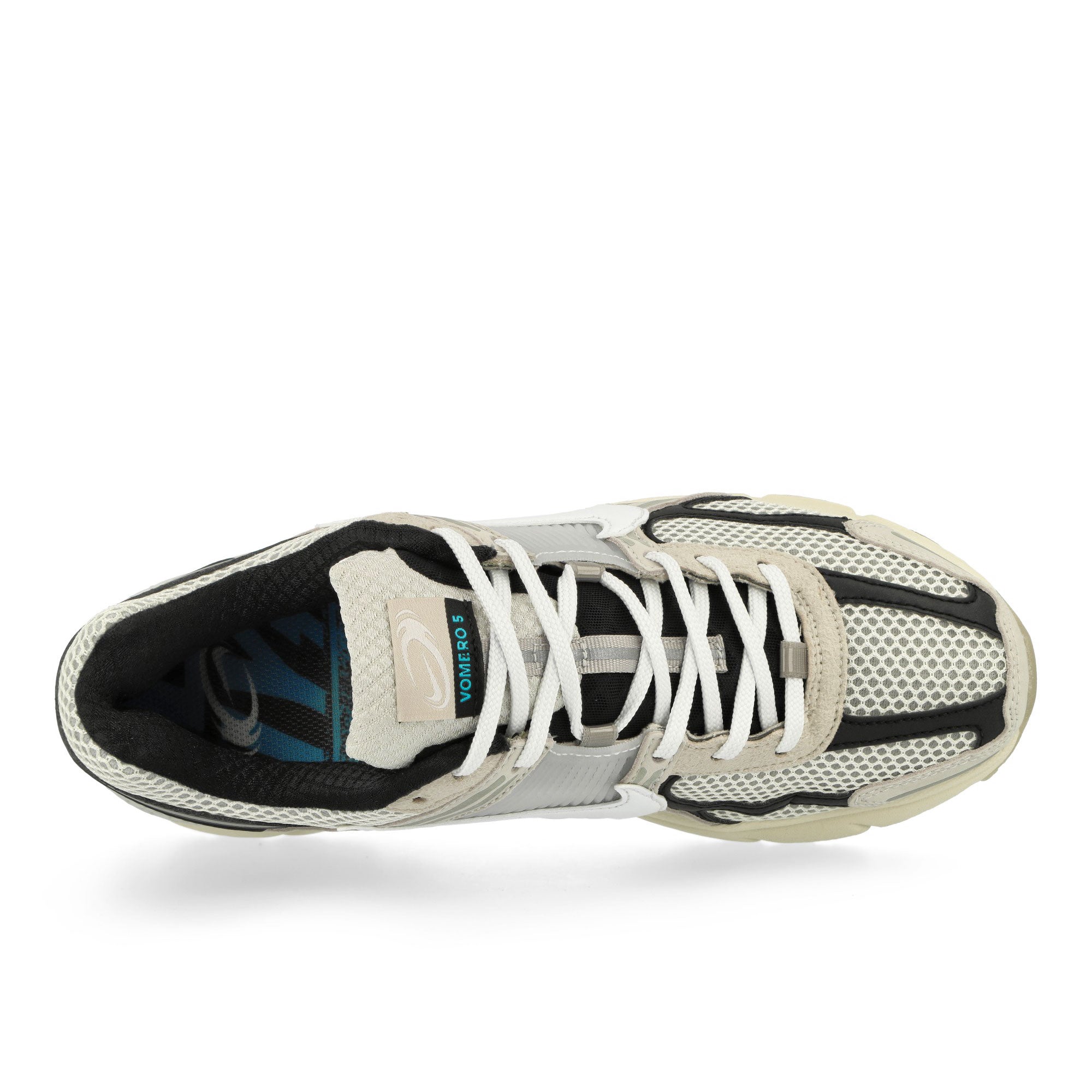 Nike Zoom Vomero 5 Premium Pale Ivory / White-Light Bone Low Top Sneakers Detail View 2 | Overkill