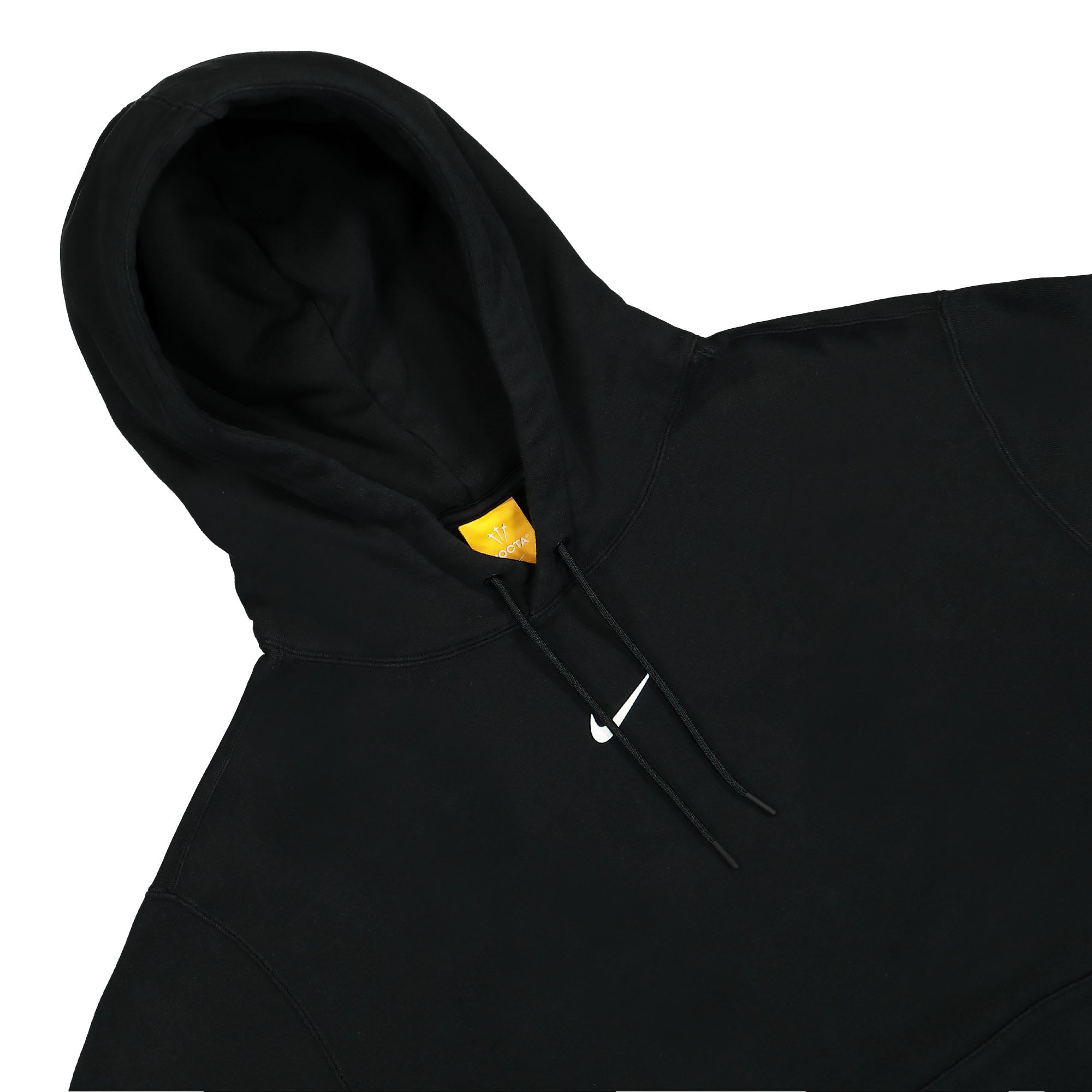 Nike NRG CS Fleece Hoodie Black / Black / White Hoodies Close-up | Overkill