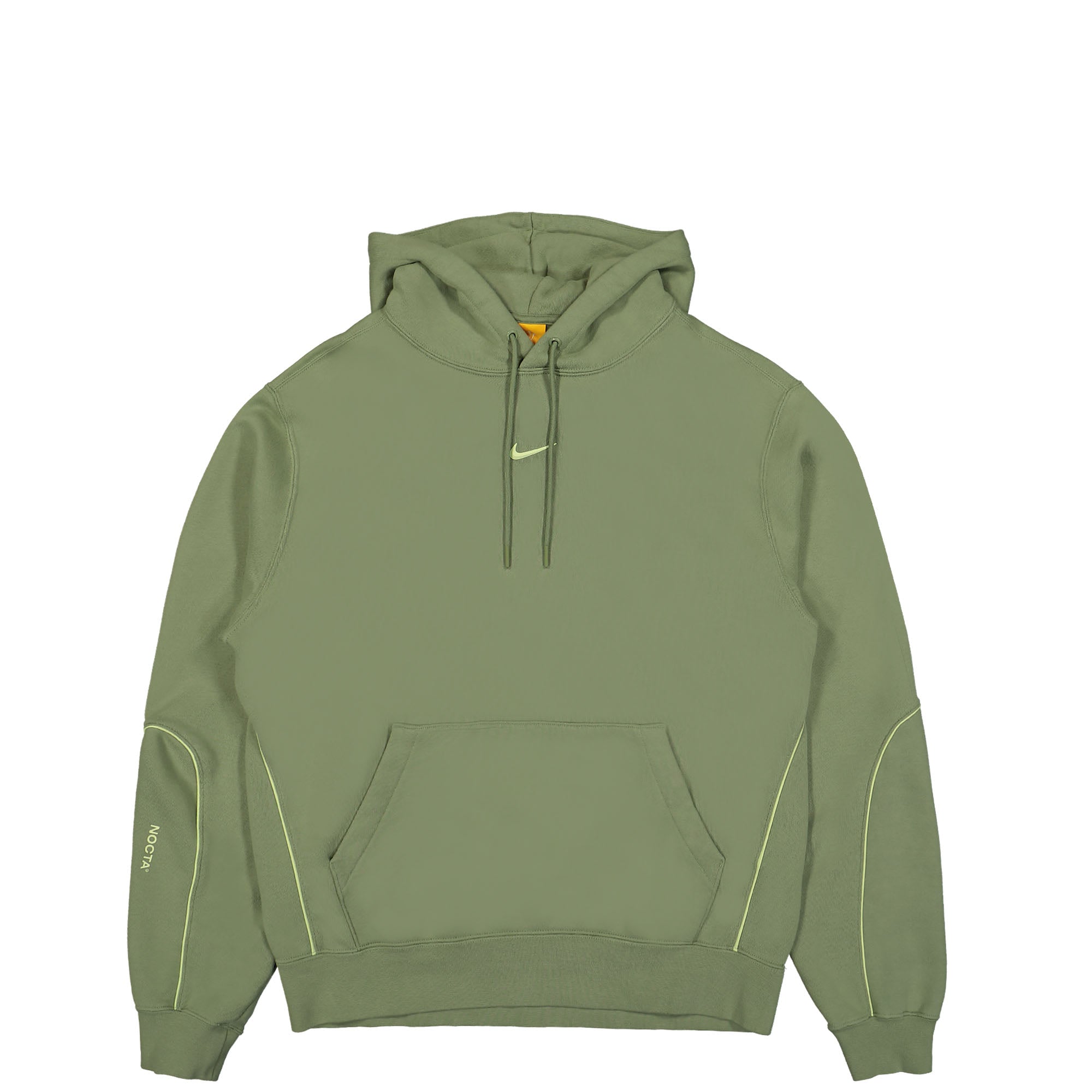 Nike NRG CS Fleece Hoodie Oil Green / Light Liquid Lime Hoodies FN7659 386 | Overkill