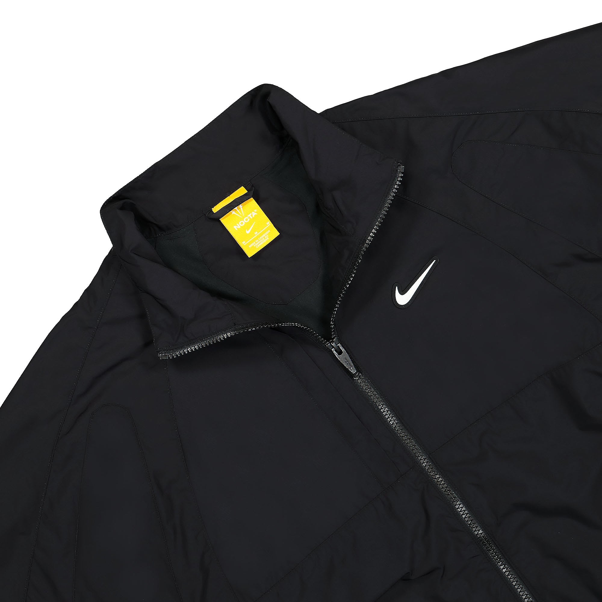 Nike Woven Track Jacket Black / Black / White Track Jackets Close-up | Overkill