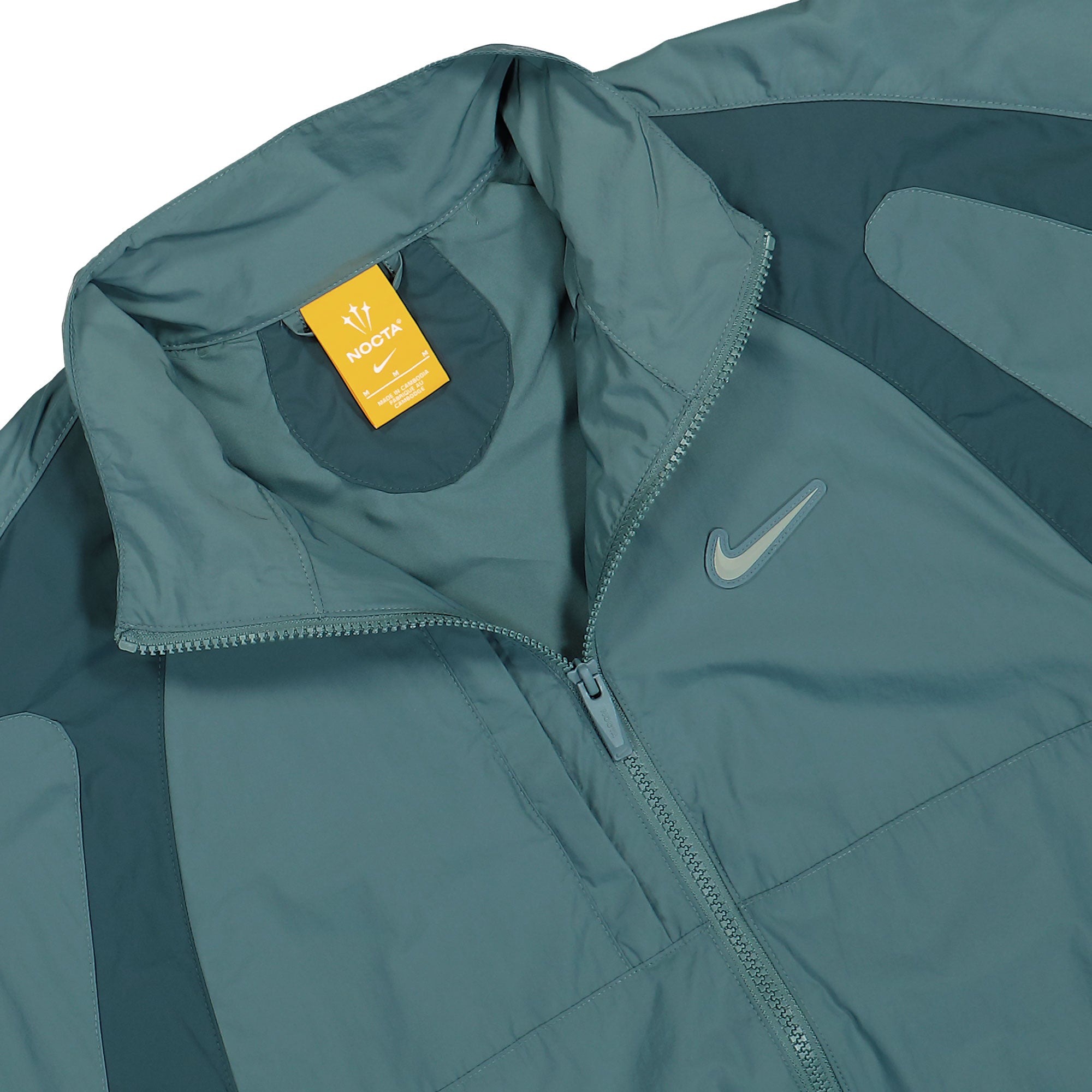 Nike Woven Track Jacket Mineral Slate / Faded Spruce / Mica Green Track Jackets Close-up | Overkill