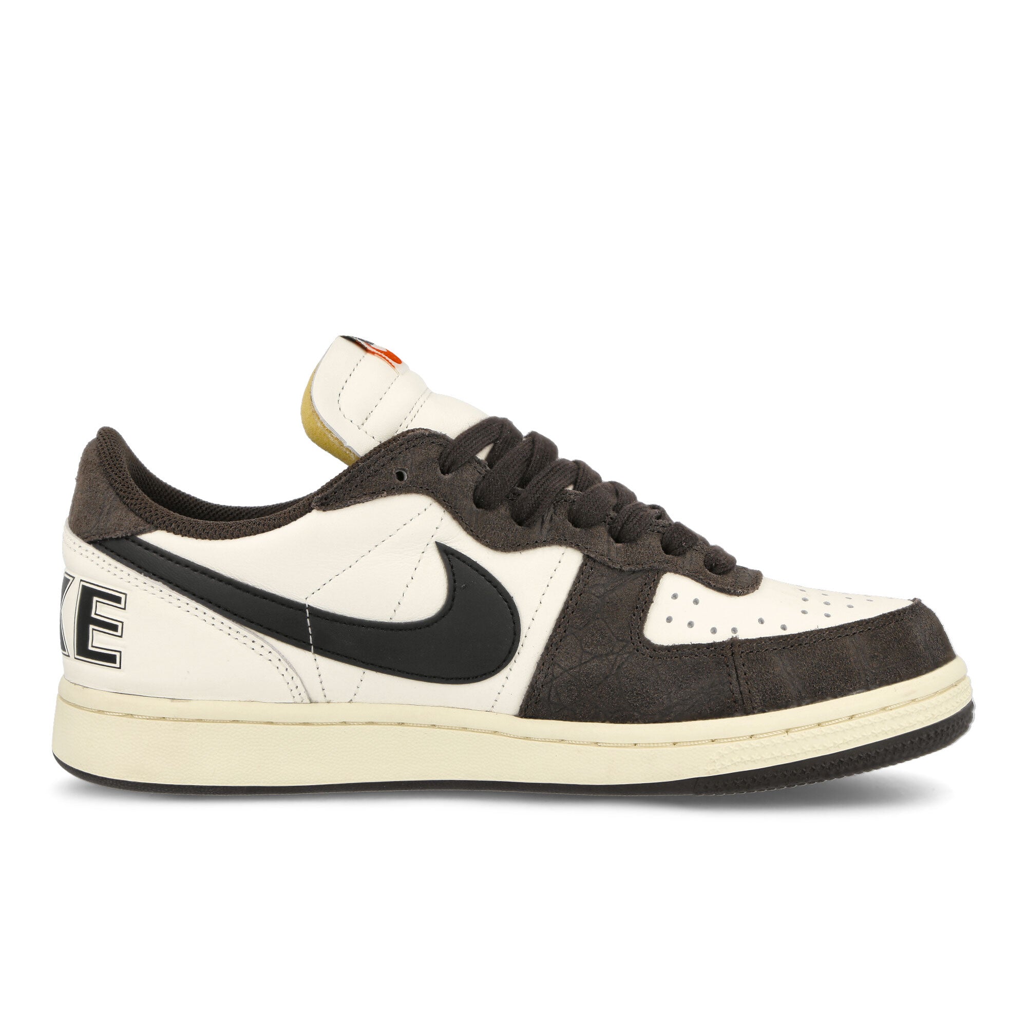 Nike Terminator Low Velvet Brown-Black - Sail - Coconut Milk Low Top Sneakers Silhouette | Overkill