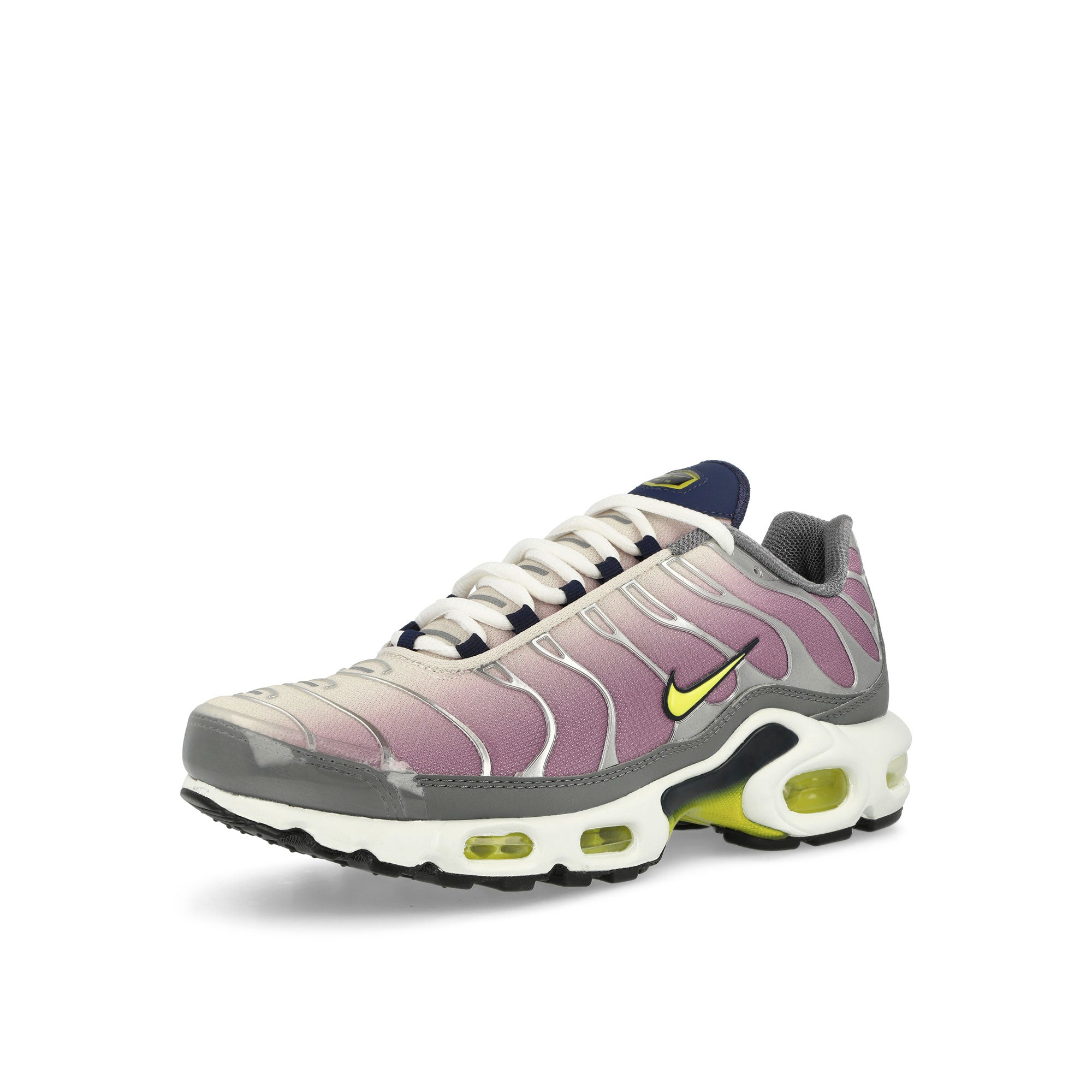 Nike W Air Max Plus Violet Dust-High Voltage Low Top Sneakers Close Up | Overkill