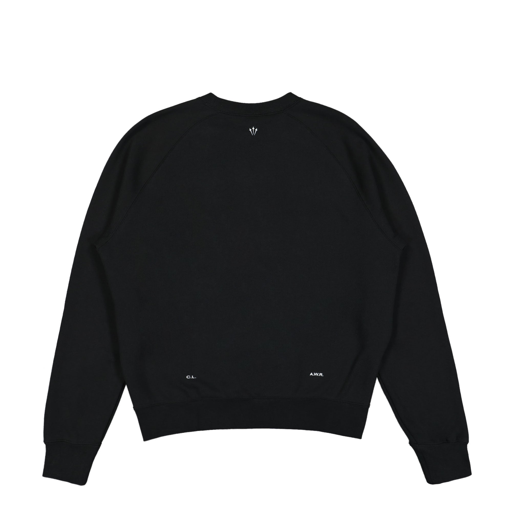 Nike NRG CS Fleece Crew Black / White Sweatshirts Material | Overkill