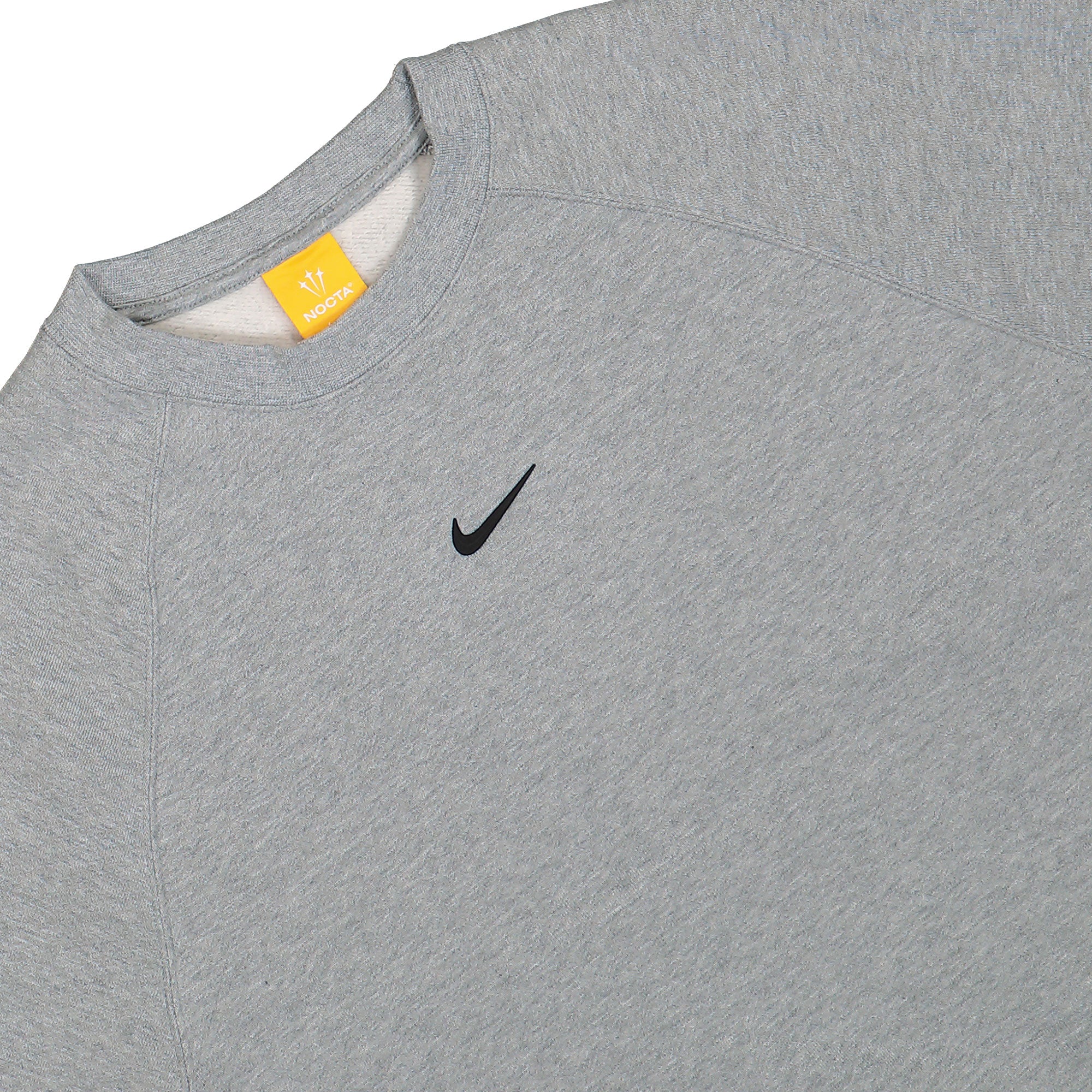 Nike NRG CS Fleece Crew Dark Grey Heather / Black Sweatshirts Detail view 2 | Overkill