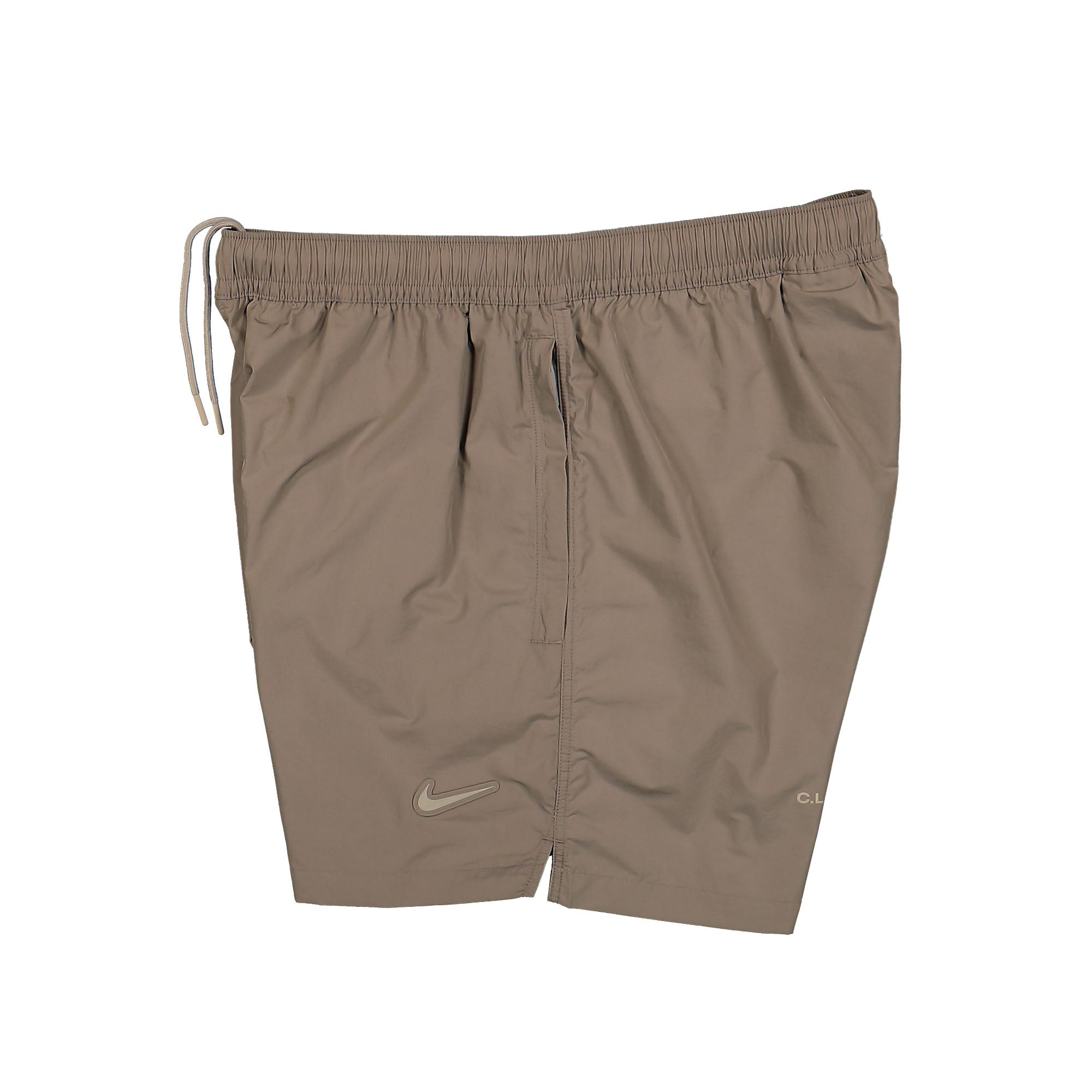 Nike Cardinal Shorts Olive Grey / Moon Fossil / Moon Fossil Shorts Close-up | Overkill
