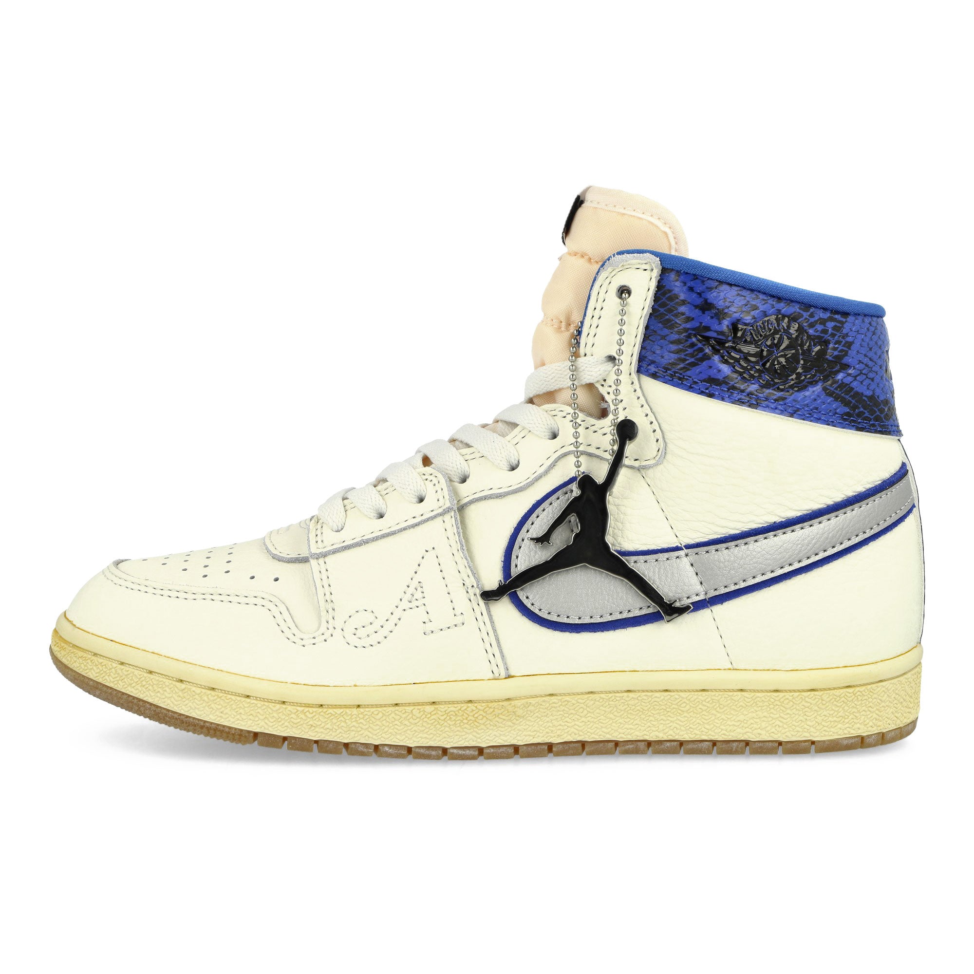 Jordan Air Ship PE SP Sail / Black - Game Royal - Metallic Platinum High Top Sneakers FN8675 104 | Overkill