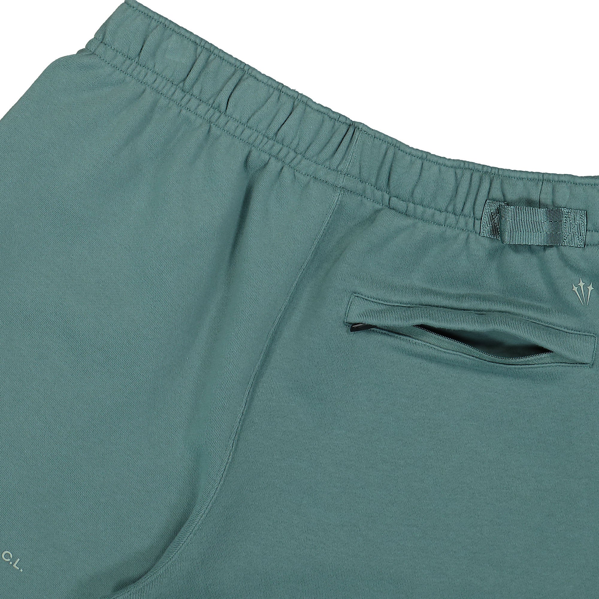 Nike NRG CS Fleece Shorts Mineral Slate / Faded Spruce / Mica Green Shorts Detail view 1 | Overkill