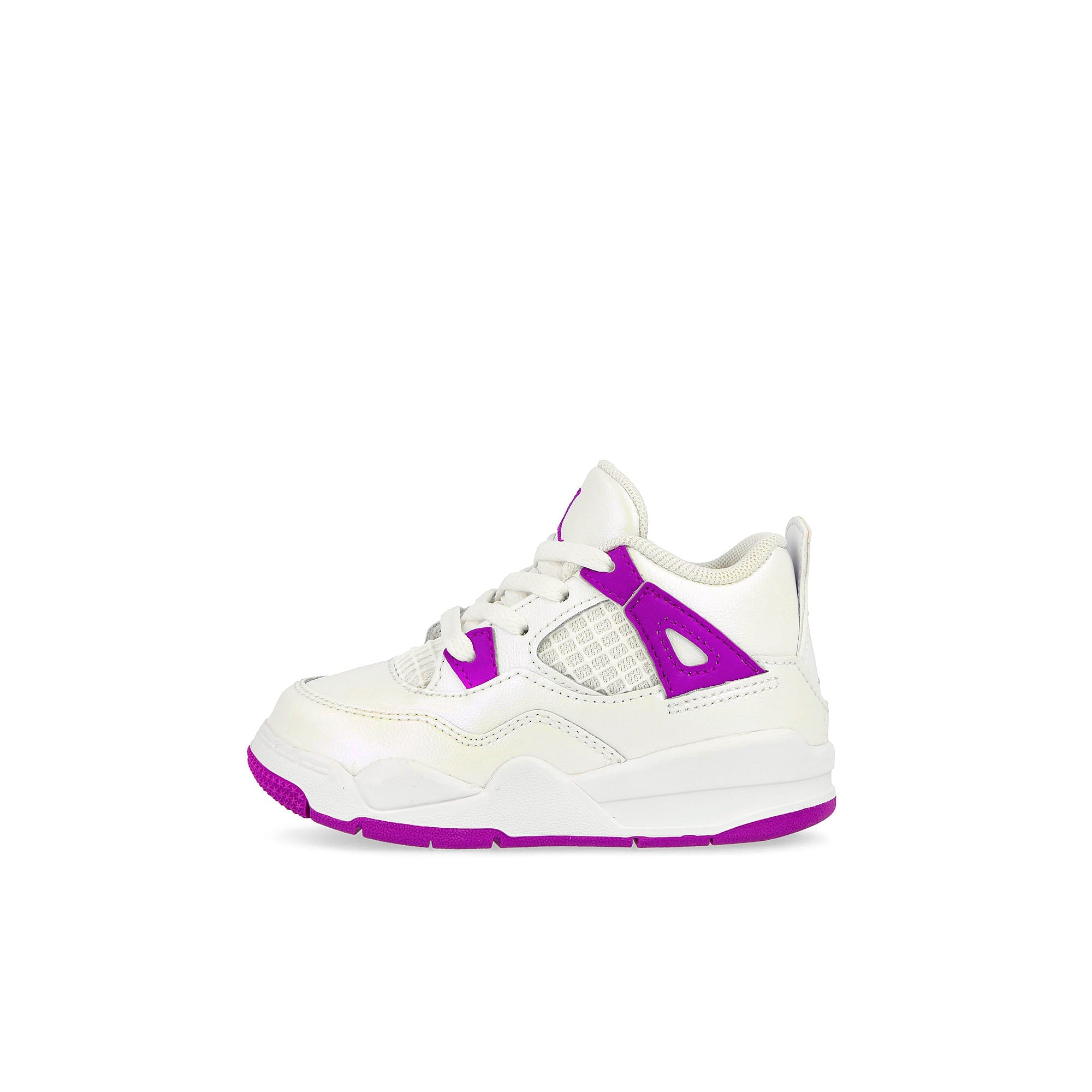 Jordan Jordan 4 Retro TD White / Hyper Violet High Top Sneakers FQ1313 151 | Overkill