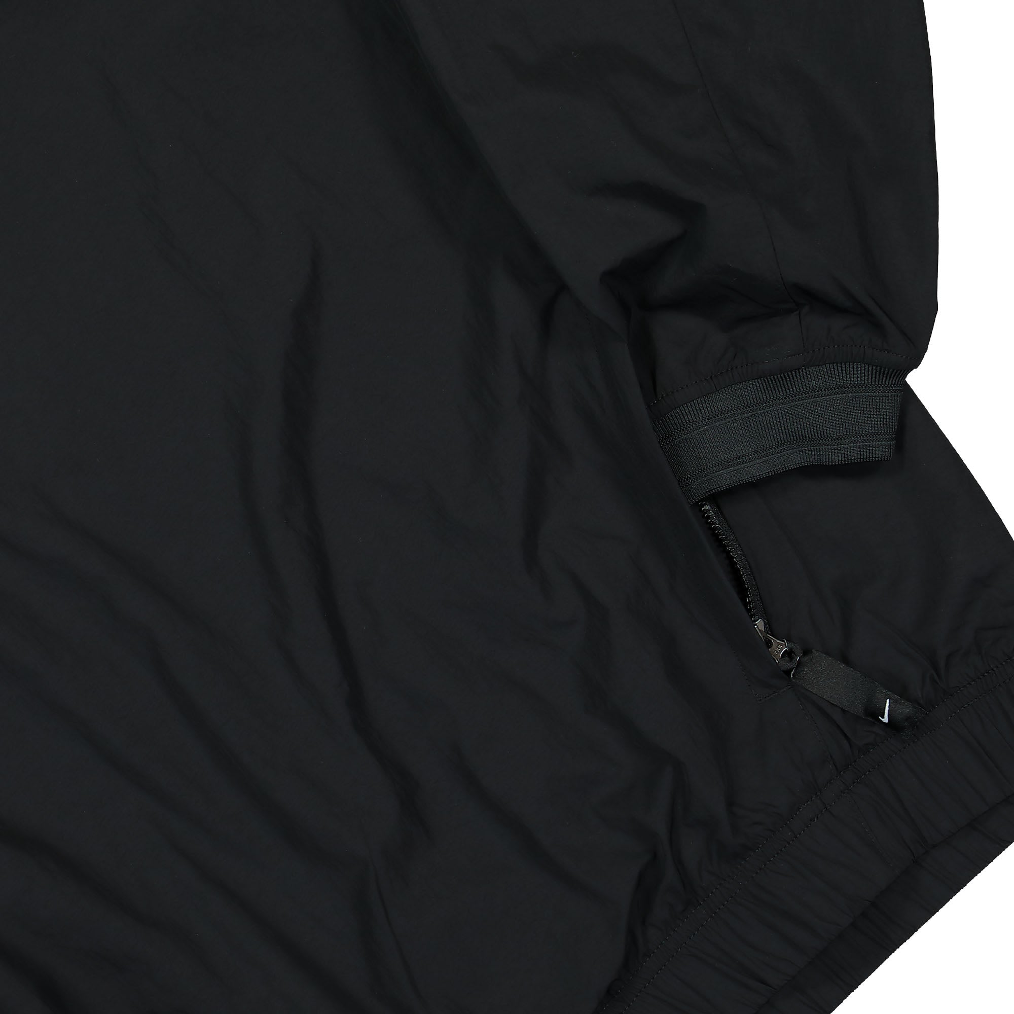 Nike Solo Swoosh Windshirt Black / White Longsleeves Detailfoto | Overkill