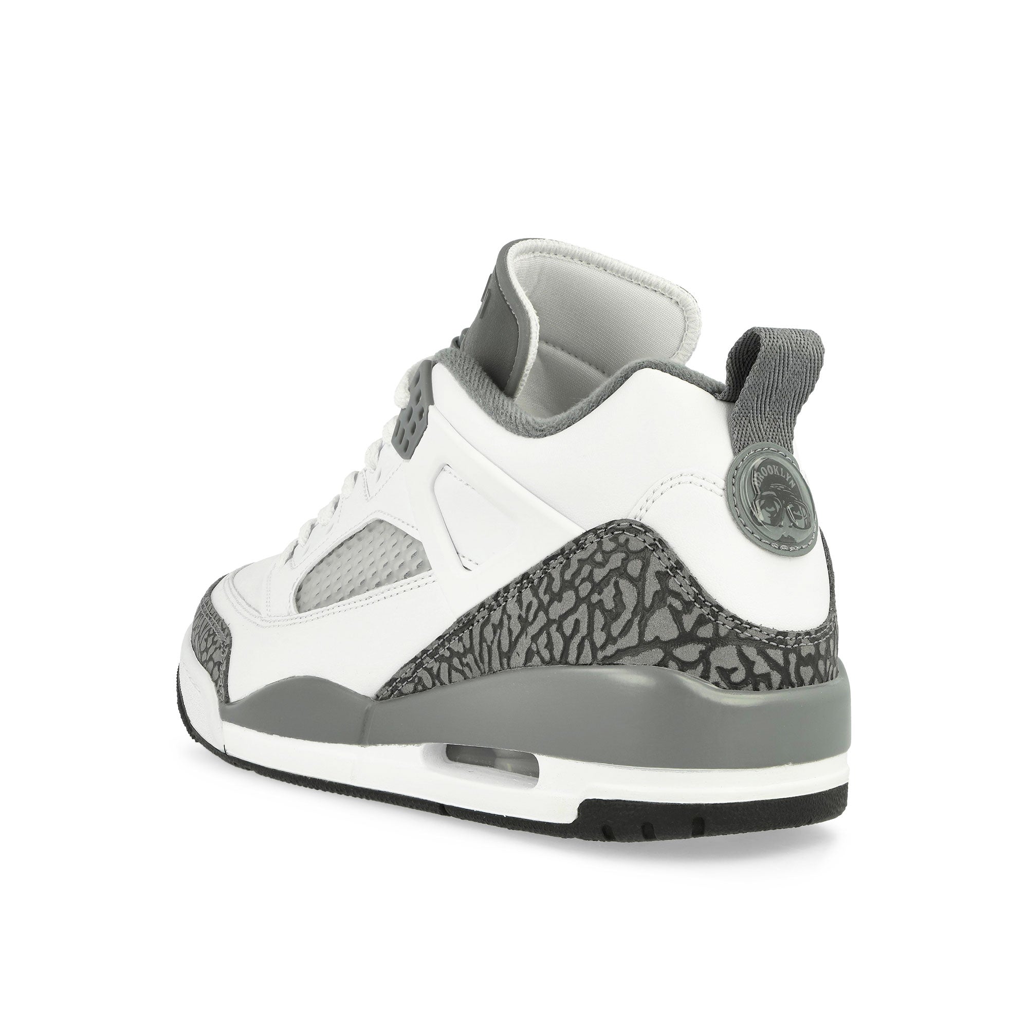Jordan Spizike Low White / Cool Grey-Anthracite-Wolf Grey Mid Top Sneakers Material | Overkill