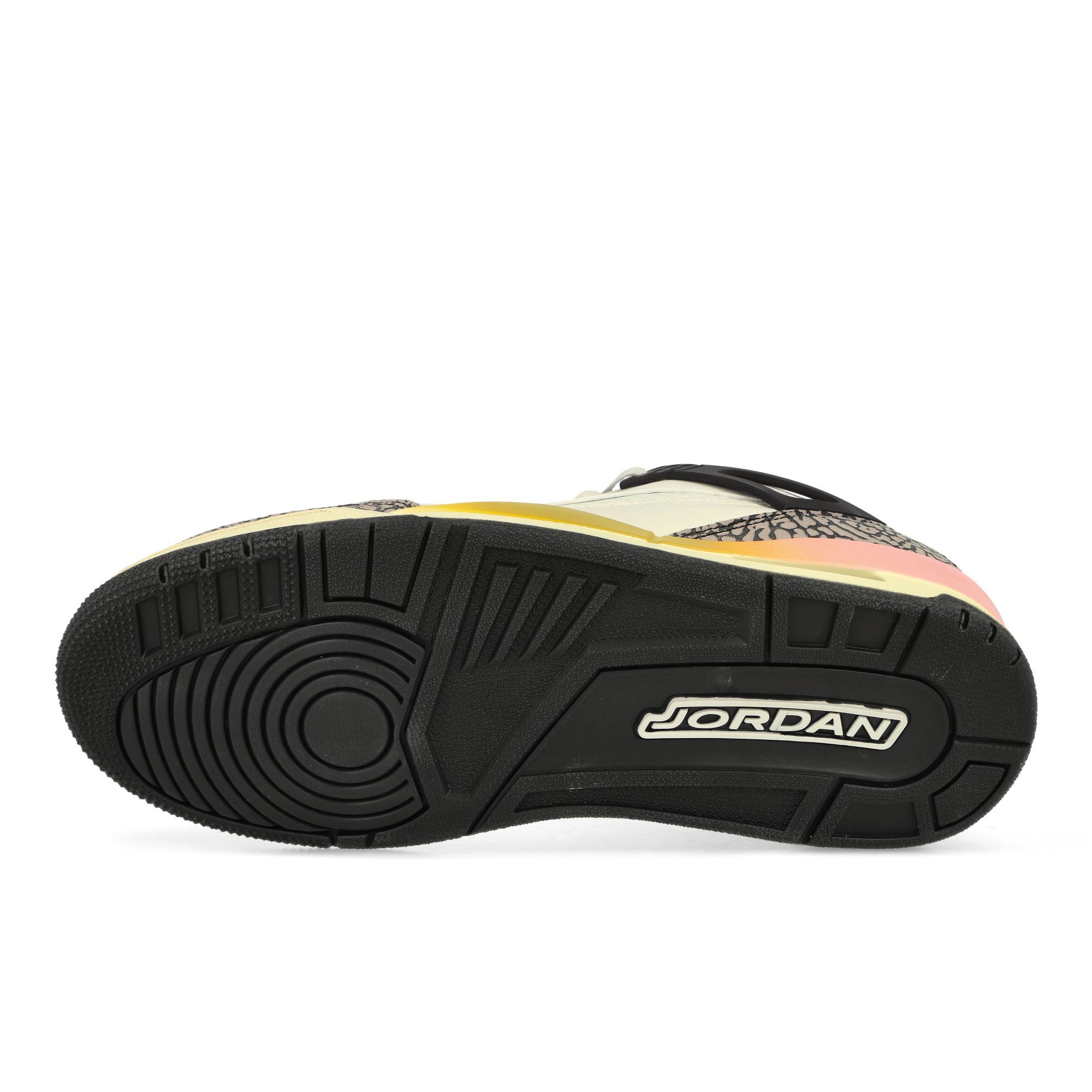 Jordan Air Jordan Spizike Low Rare Air Sail / Dark Sulfur - Oil Grey - Muslin Low Top Sneakers FQ1759 107 Detail View 2 | Overkill