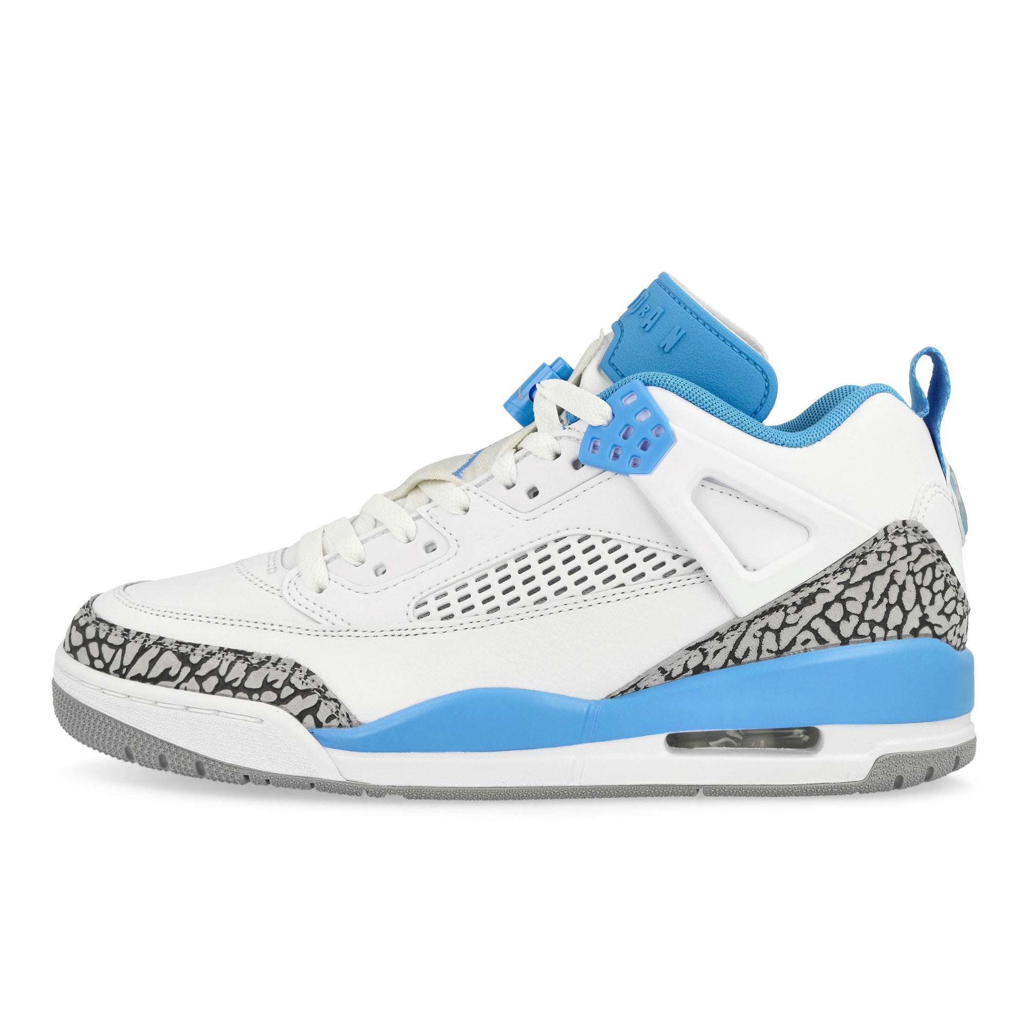 Jordan Spizike Low White / University / Blue-Wolf Grey Mid Top Sneakers FQ1759 141 | Overkill
