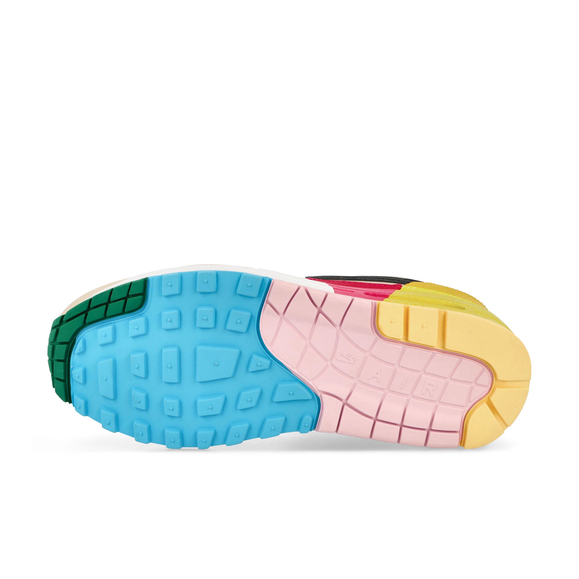 Nike Wmns Air Max 1 87 Sanddrift-Black - Sail - University Gold Low Top Sneakers Detail View 2 | Overkill