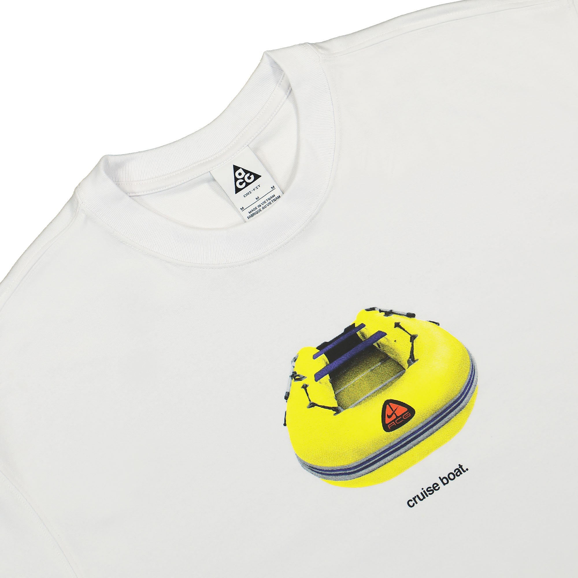 Nike ACG Cruise Boat Tee Summit White T-Shirts Close-up | Overkill