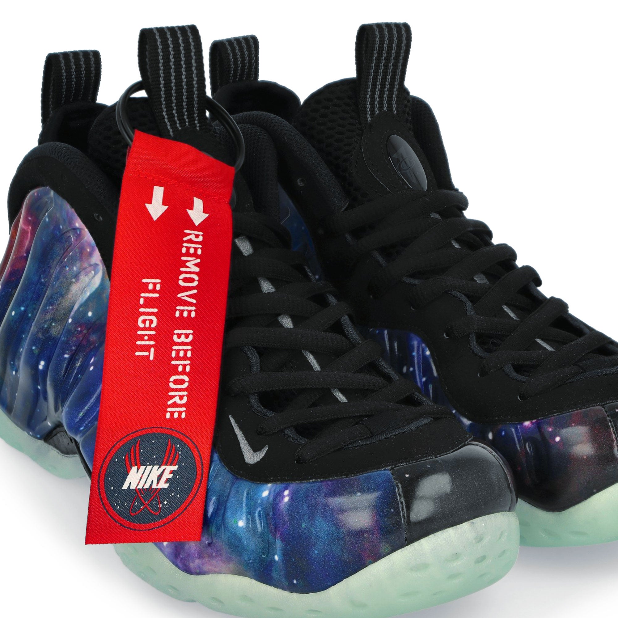 Nike Air Foamposite One Obsidian / Anthracite - Black Mid Top Sneakers FQ4303 400 Detailfoto | Overkill