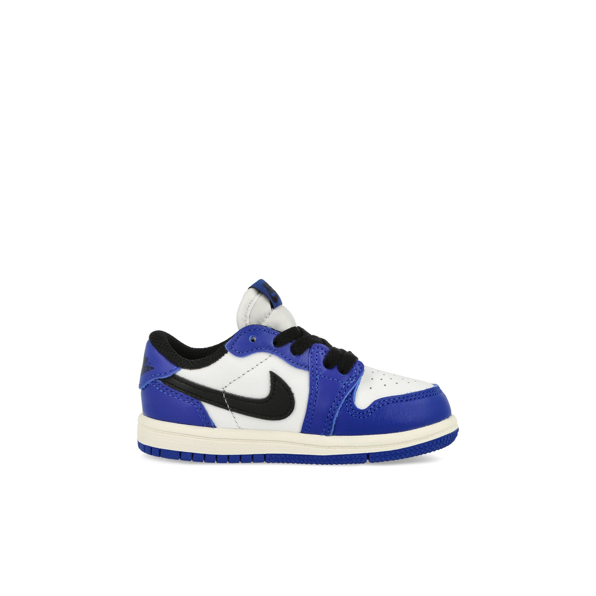 Jordan 1 Retro Low OG TD White / Black - Game Royal - Sail Low Top Sneakers Silhouette | Overkill