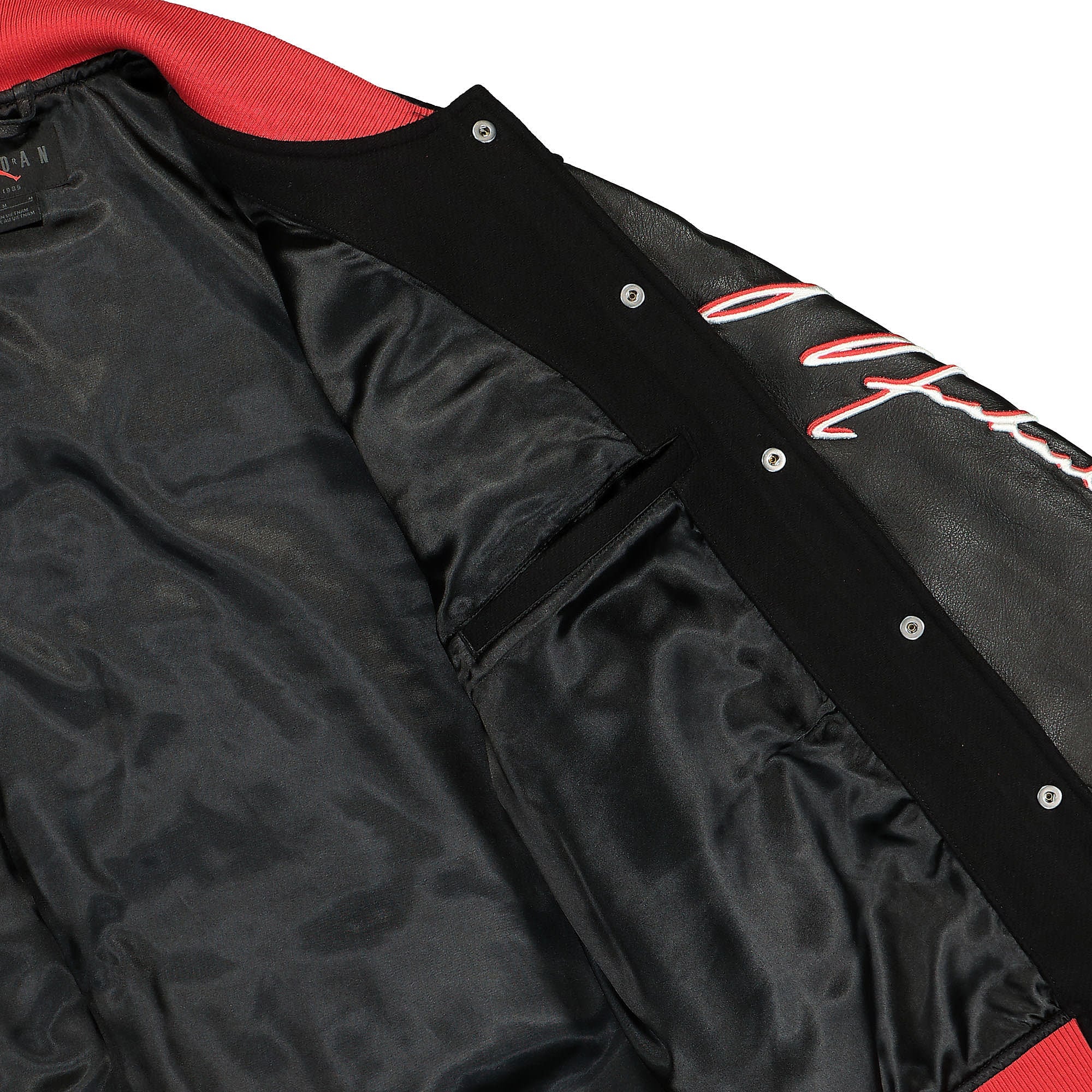 Jordan Varsity Jacket University Red / Black Bomber & Varsity Jackets Detail view 3 | Overkill
