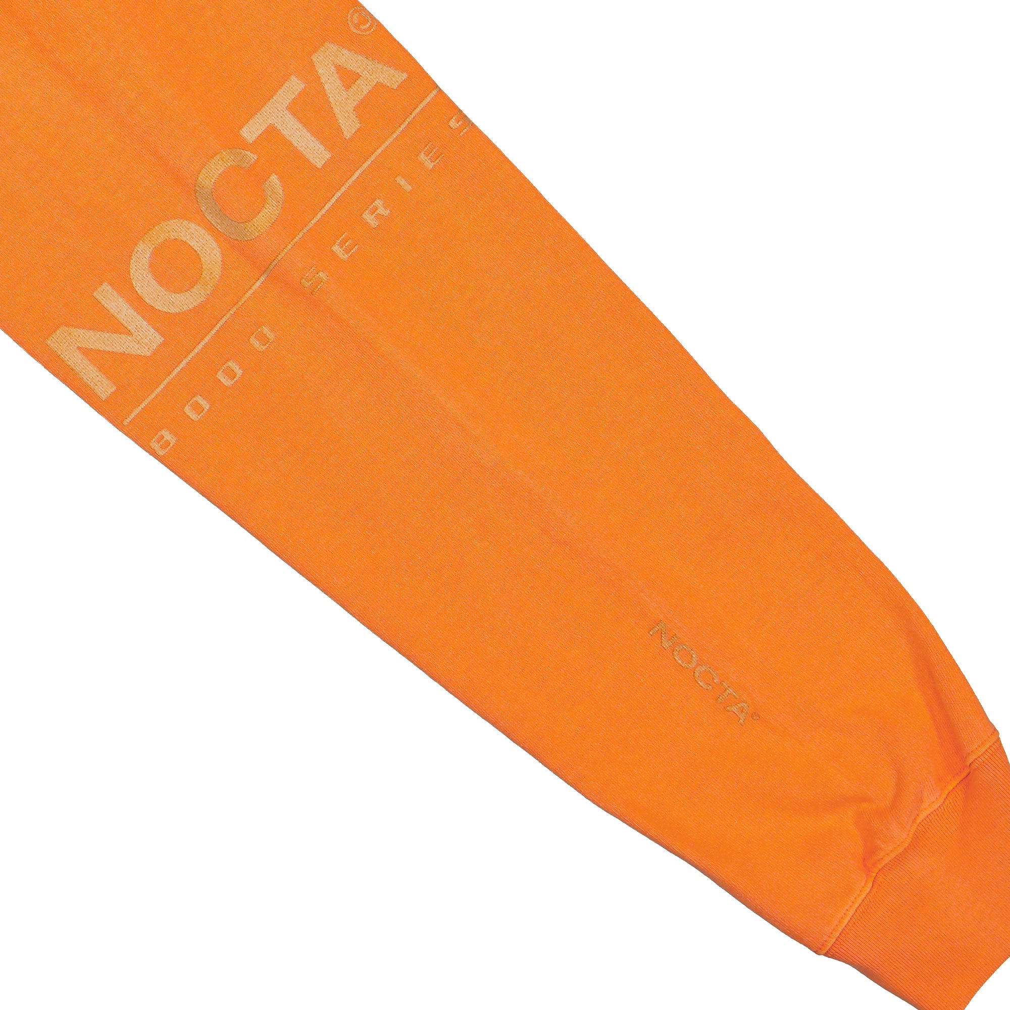 Nike NOCTA x Nike NRG Long-Sleeve Mock T-Shirt Orange Horizon Sweatshirts Detailfoto | Overkill