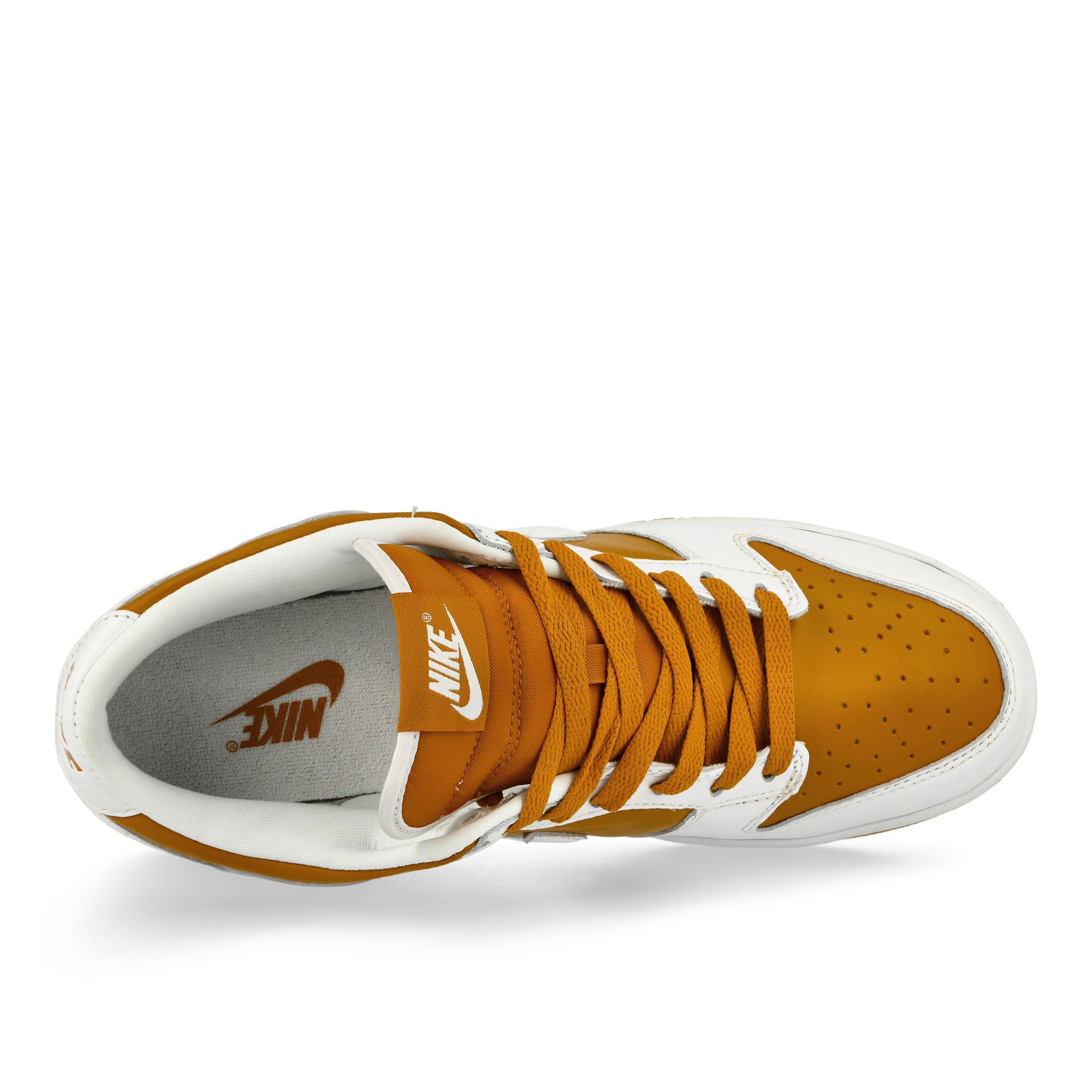 Nike Dunk Low QS Dark Curry / White Low Top Sneakers Detailfoto | Overkill