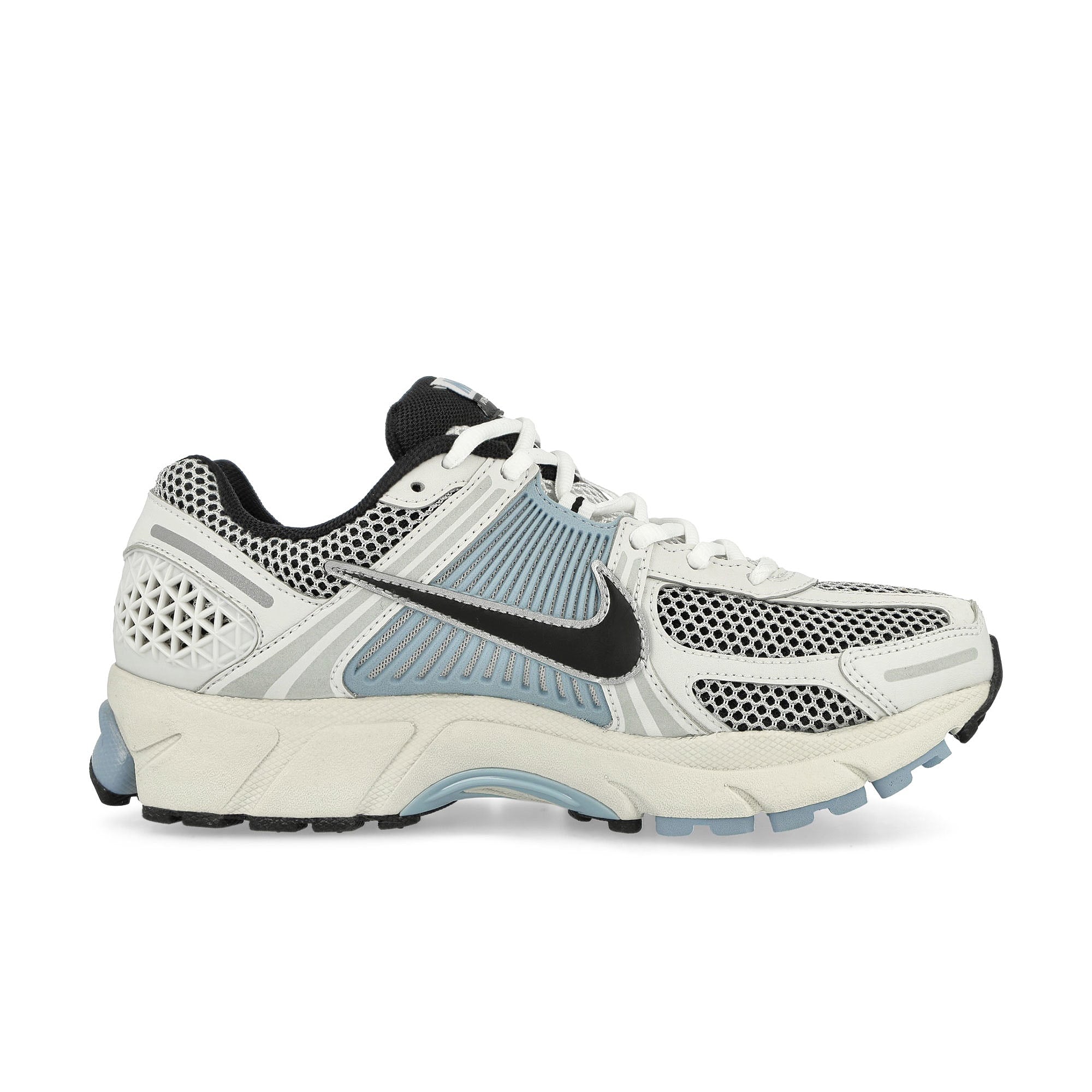 Nike W Zoom Vomero 5 Platinum Tint / Black - Light Armory Blue Low Top Sneakers Silhouette | Overkill