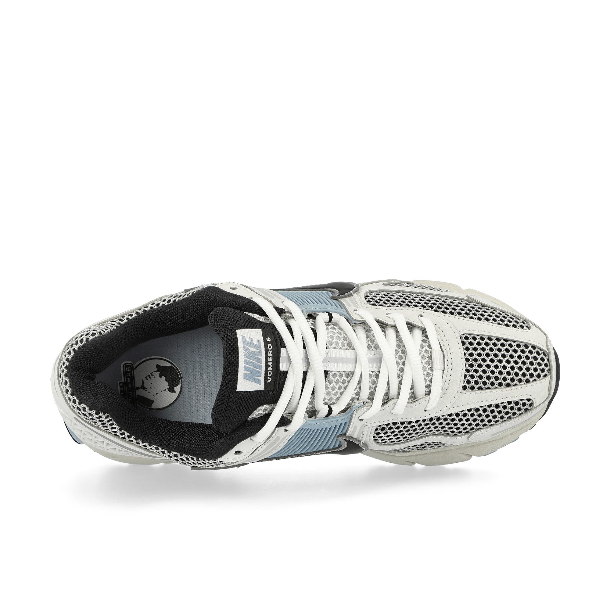 Nike W Zoom Vomero 5 Platinum Tint / Black - Light Armory Blue Low Top Sneakers Detailfoto | Overkill