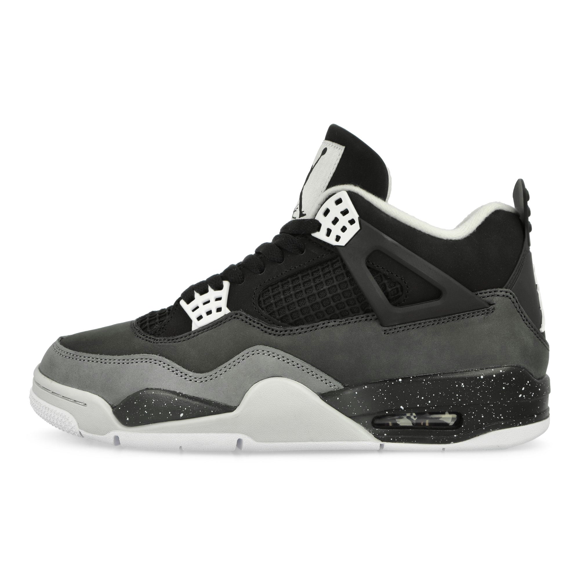 Jordan Air Jordan 4 Retro Black / White - Anthracite- Black High Top Sneakers FQ8138 002 | Overkill
