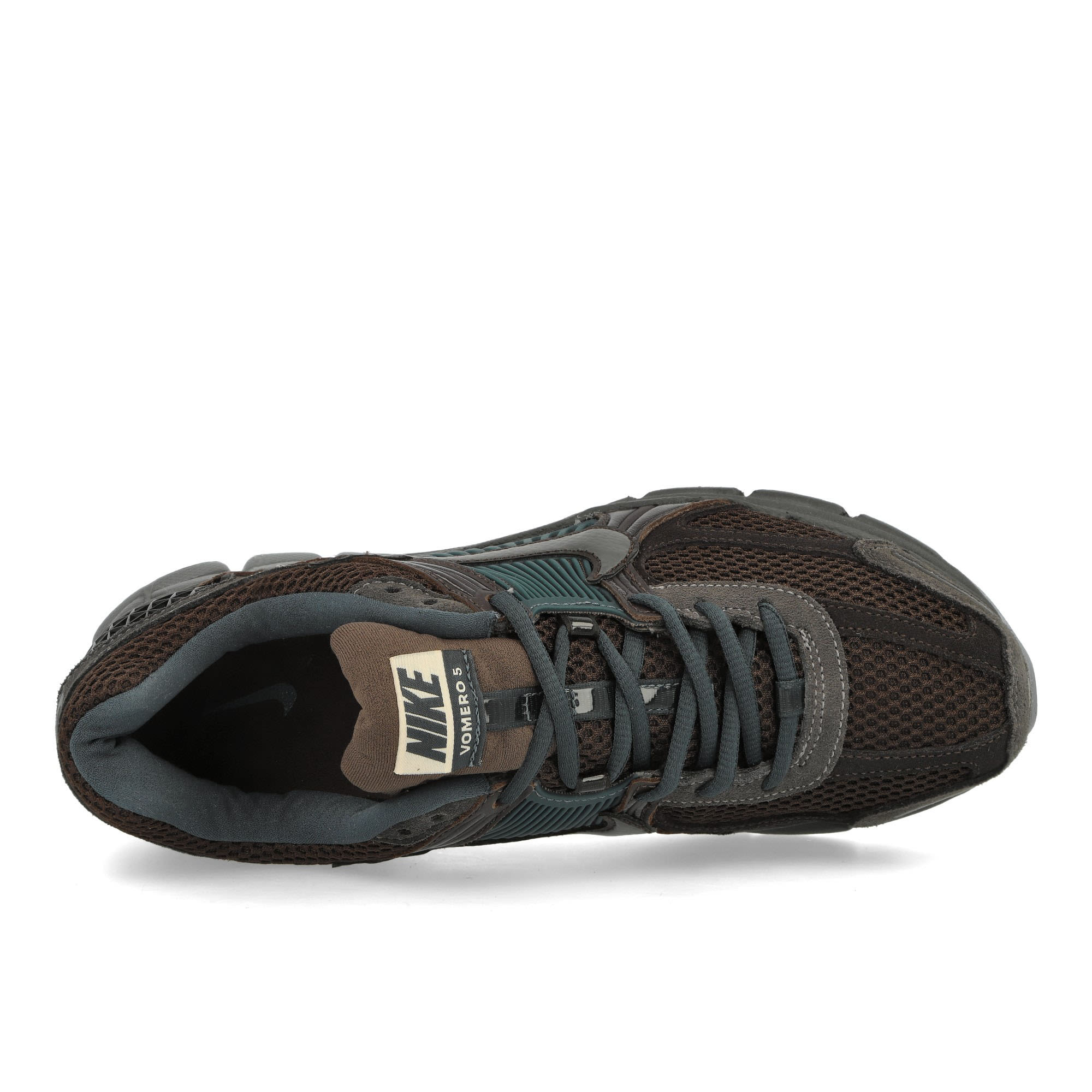 Nike Zoom Vomero 5 Premium Baroque Brown / Mdium Ash - Velvet Brown Low Top Sneakers Detailfoto | Overkill