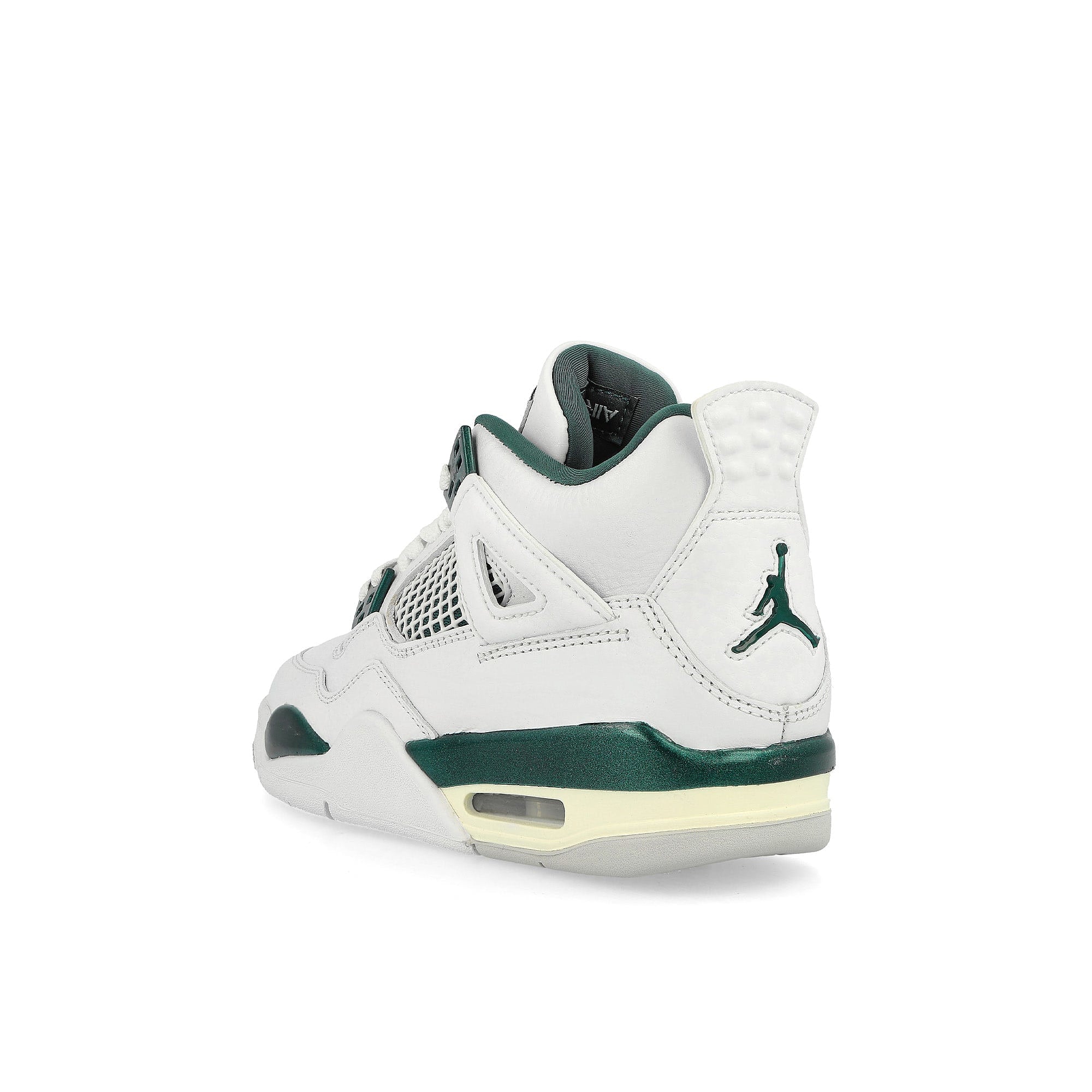 Jordan Air Jordan 4 Retro GS White/Oxidized Green-White-Neutral Grey High Top Sneakers Material | Overkill