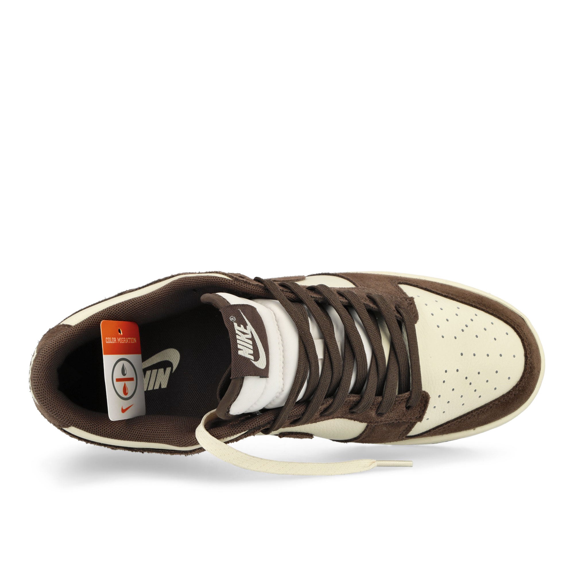 Nike Dunk Low Retro SE Pale Ivory / Baroque Brown - Pale Ivory Low Top Sneakers Detailfoto | Overkill
