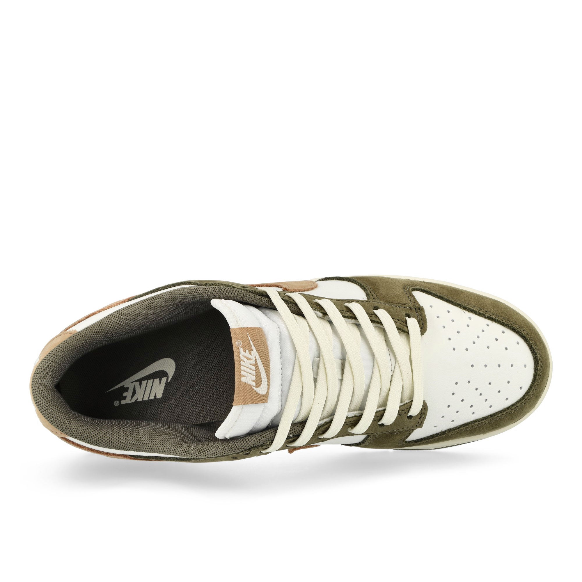 Nike Dunk Low Retro Premium Medium Olive /Hemp - Summit White - Sail Low Top Sneakers Detailfoto | Overkill