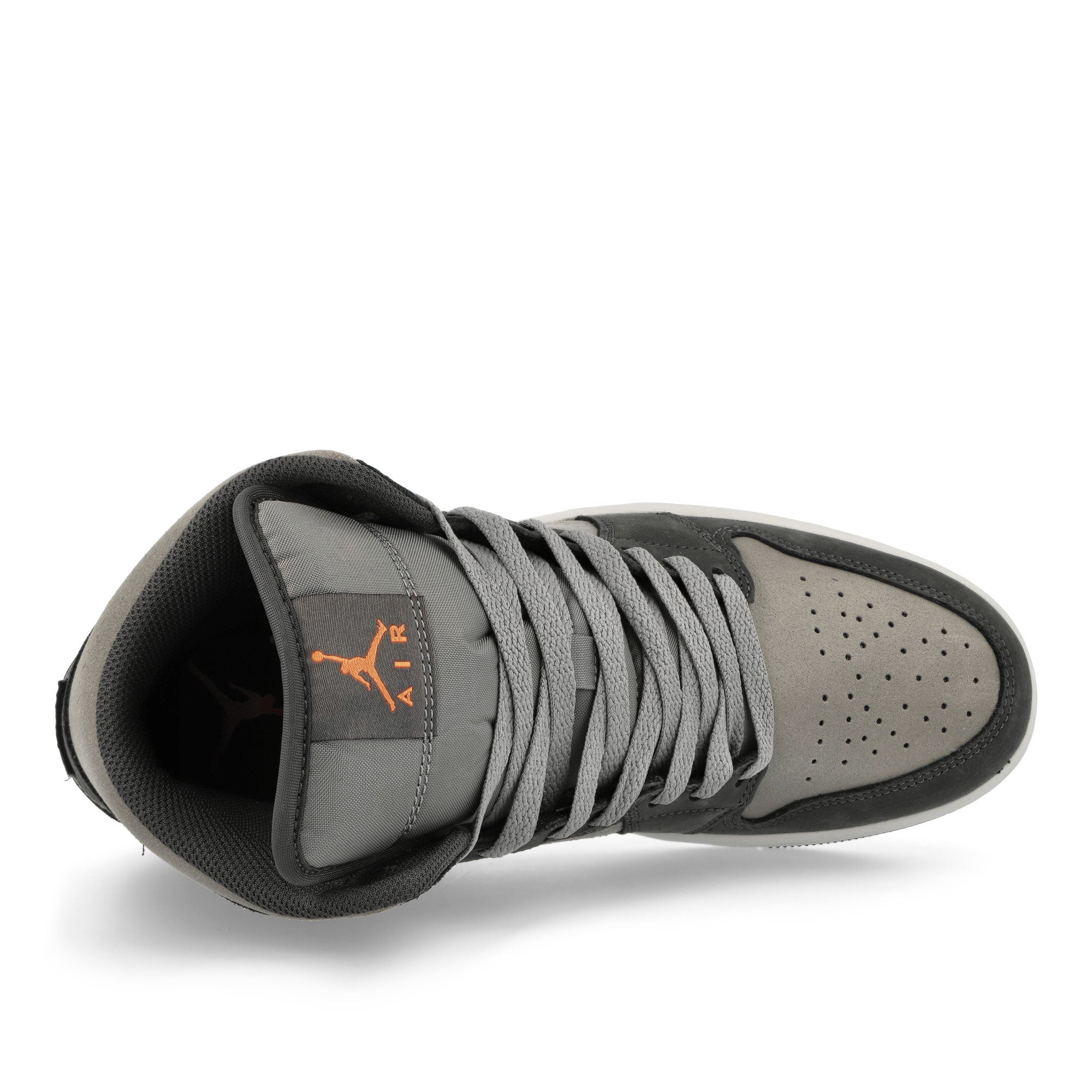 Jordan Air Jordan 1 Mid SE Night Stadium-Black - Flat Pewter Mid Top Sneakers Detailfoto | Overkill