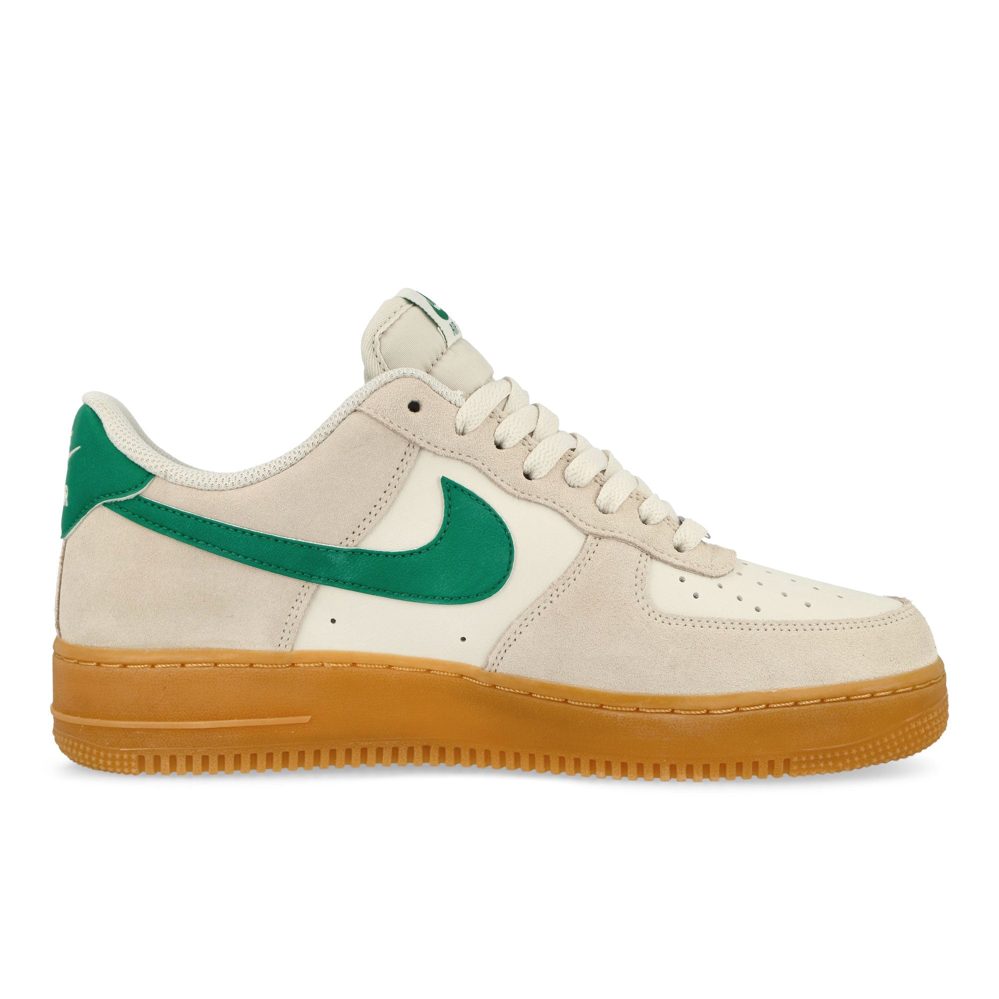 Nike Air Force 1 '07 LV8 Phantom/Malachite-Gum Yellow Low Top Sneakers Silhouette | Overkill