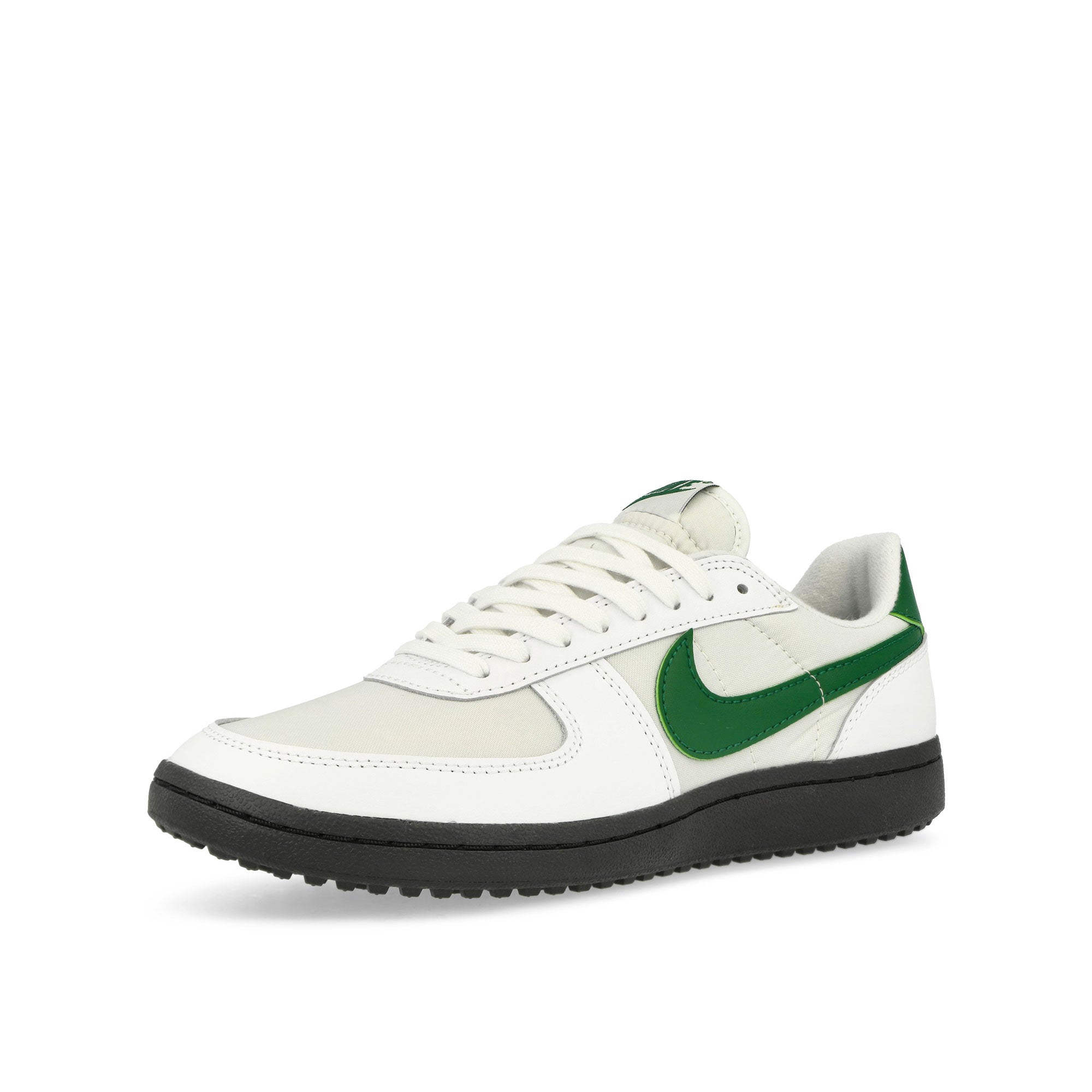 Nike Field General 82 White / Gorge Green - Black Low Top Sneakers Close Up | Overkill
