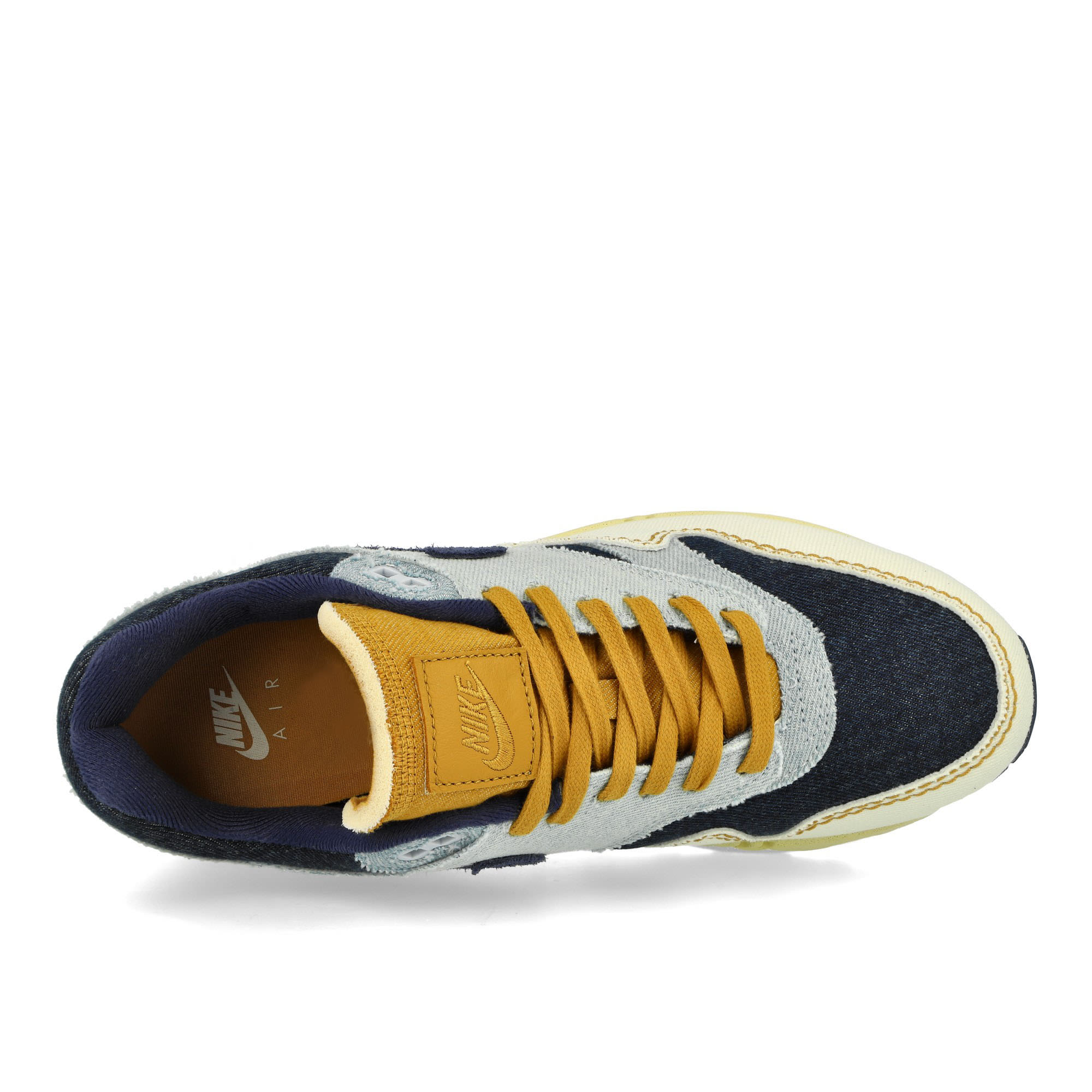 Nike W Air Max 1 87 Aura / Midnight Navy - Pale Ivory Low Top Sneakers Detailfoto | Overkill
